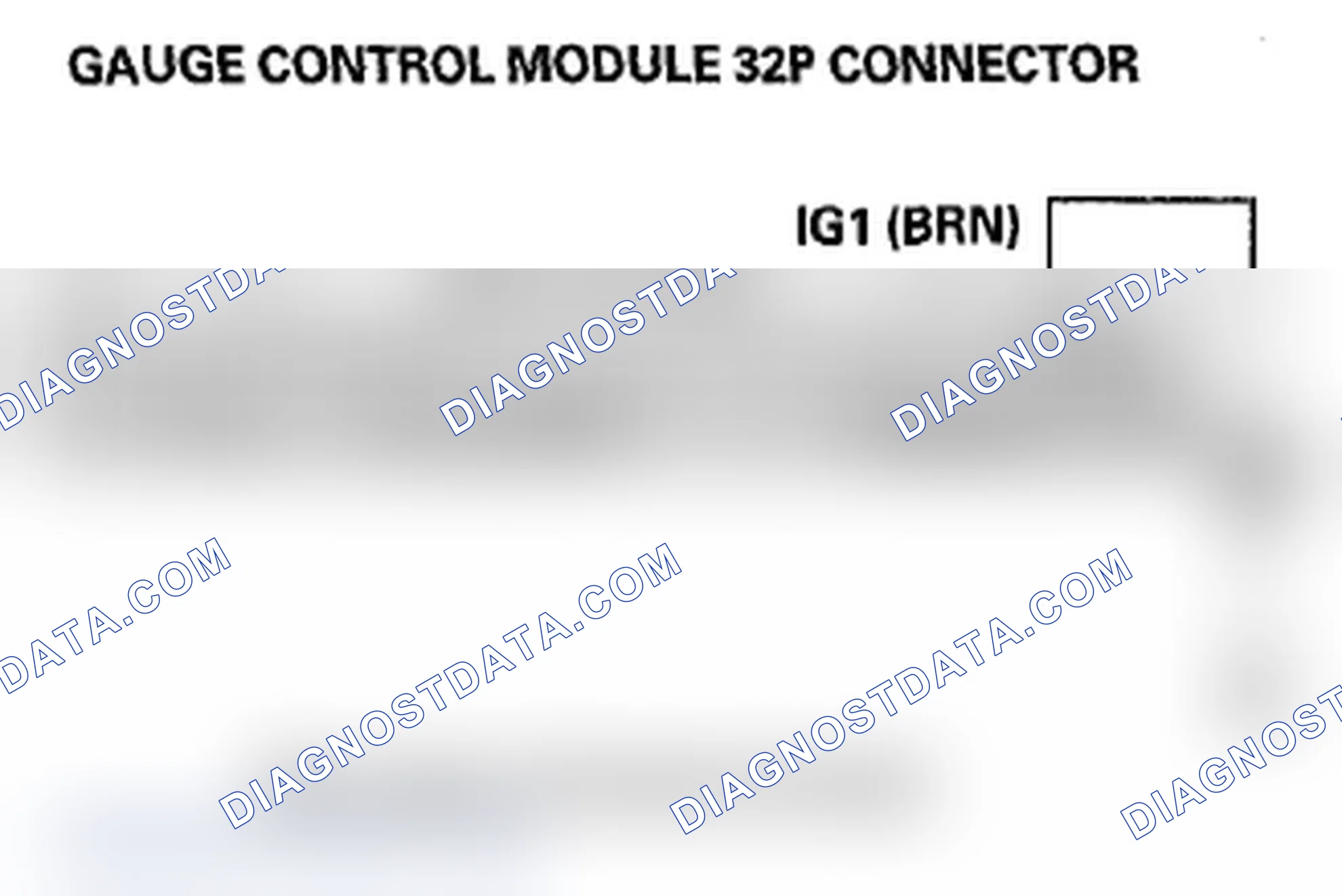 Scheme 67: DTC B1036: Driver's MICU IG1 Line Input Error