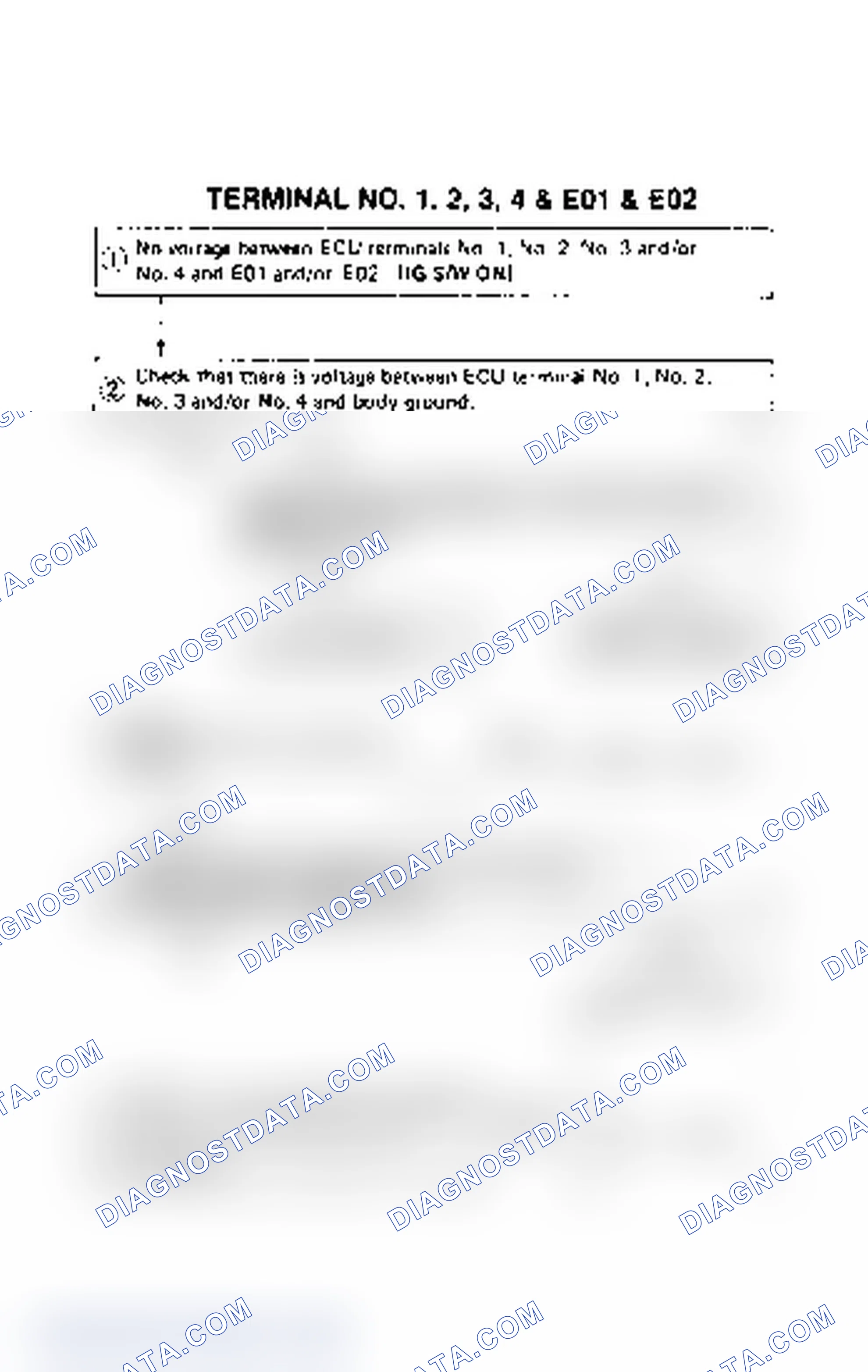 Scheme 80: Injector Circuits Check (4 Of 4)