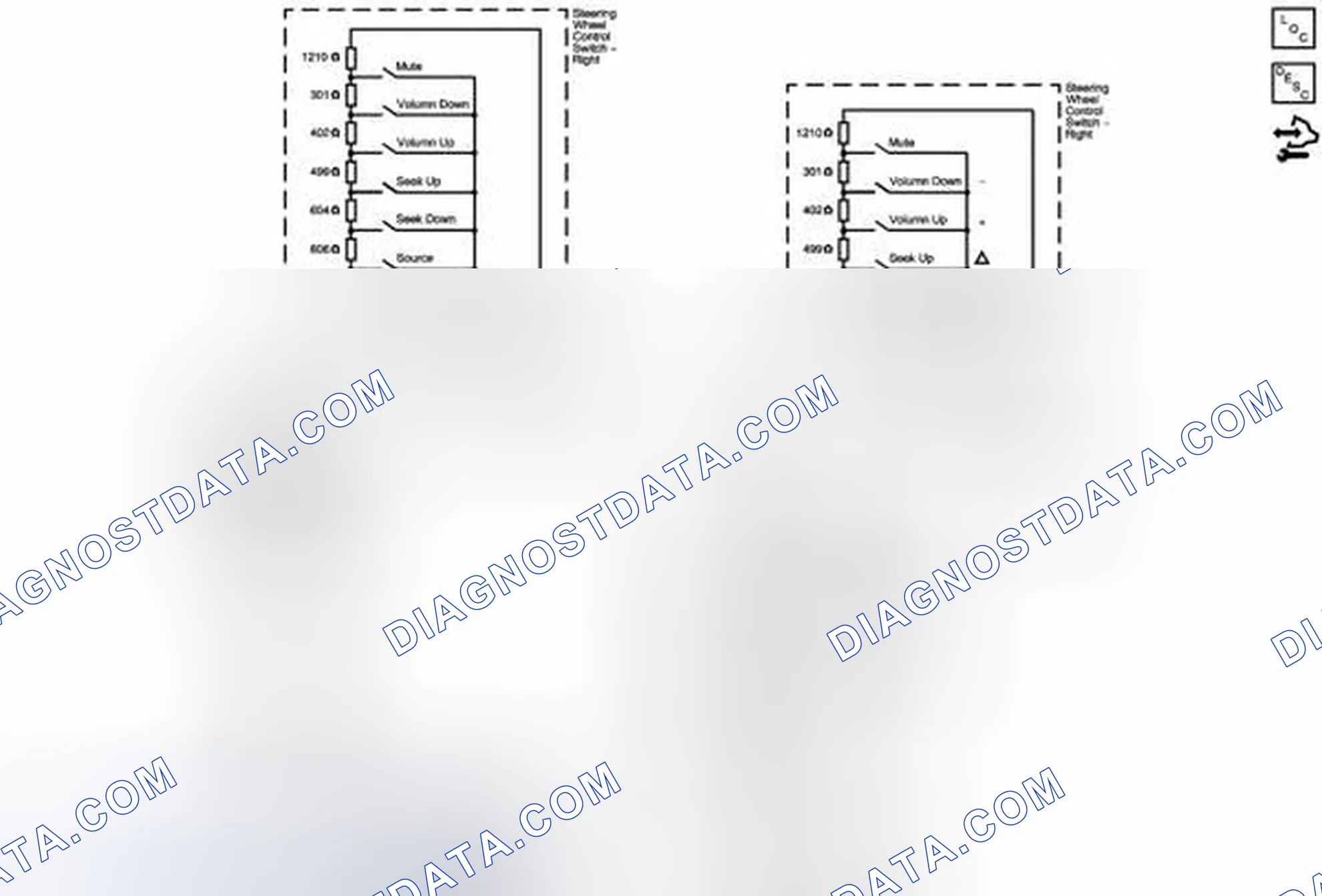 Scheme 1: Steering Wheel Secondary/Configurable Control Schematics