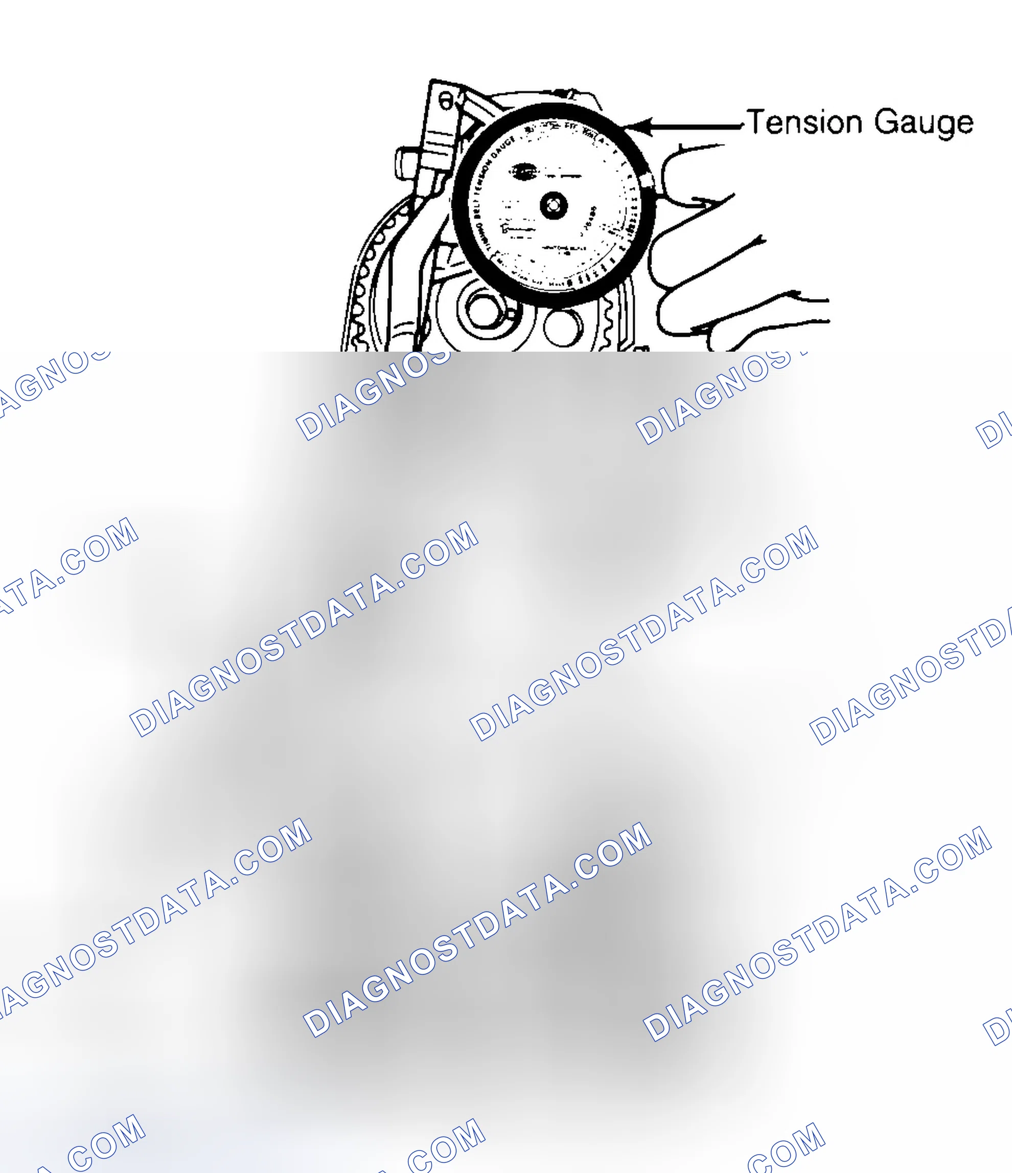 Scheme 3: Adjusting Typical Timing Belt Tension