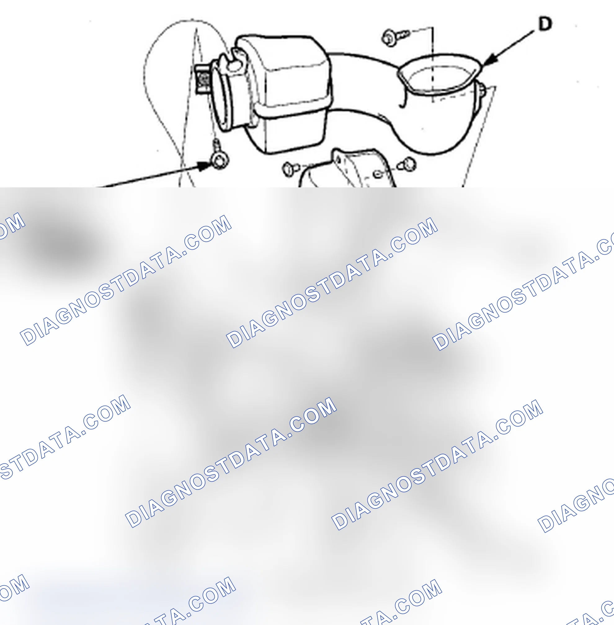 Scheme 70: Intake Air Resonator Removal/Installation