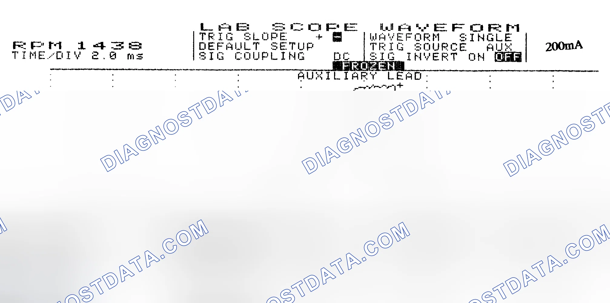 Scheme 15: Single Injector w/Normal Current Flow - Current Pattern