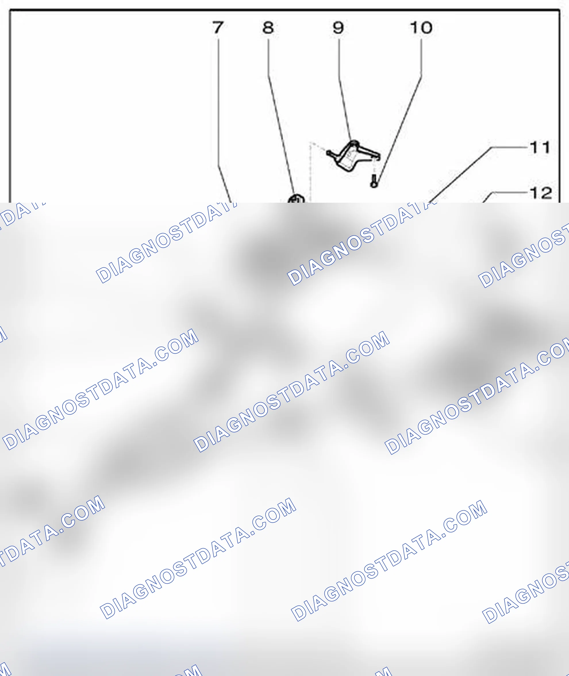 Scheme 637: Center muffler and rear muffler, removing and installing
