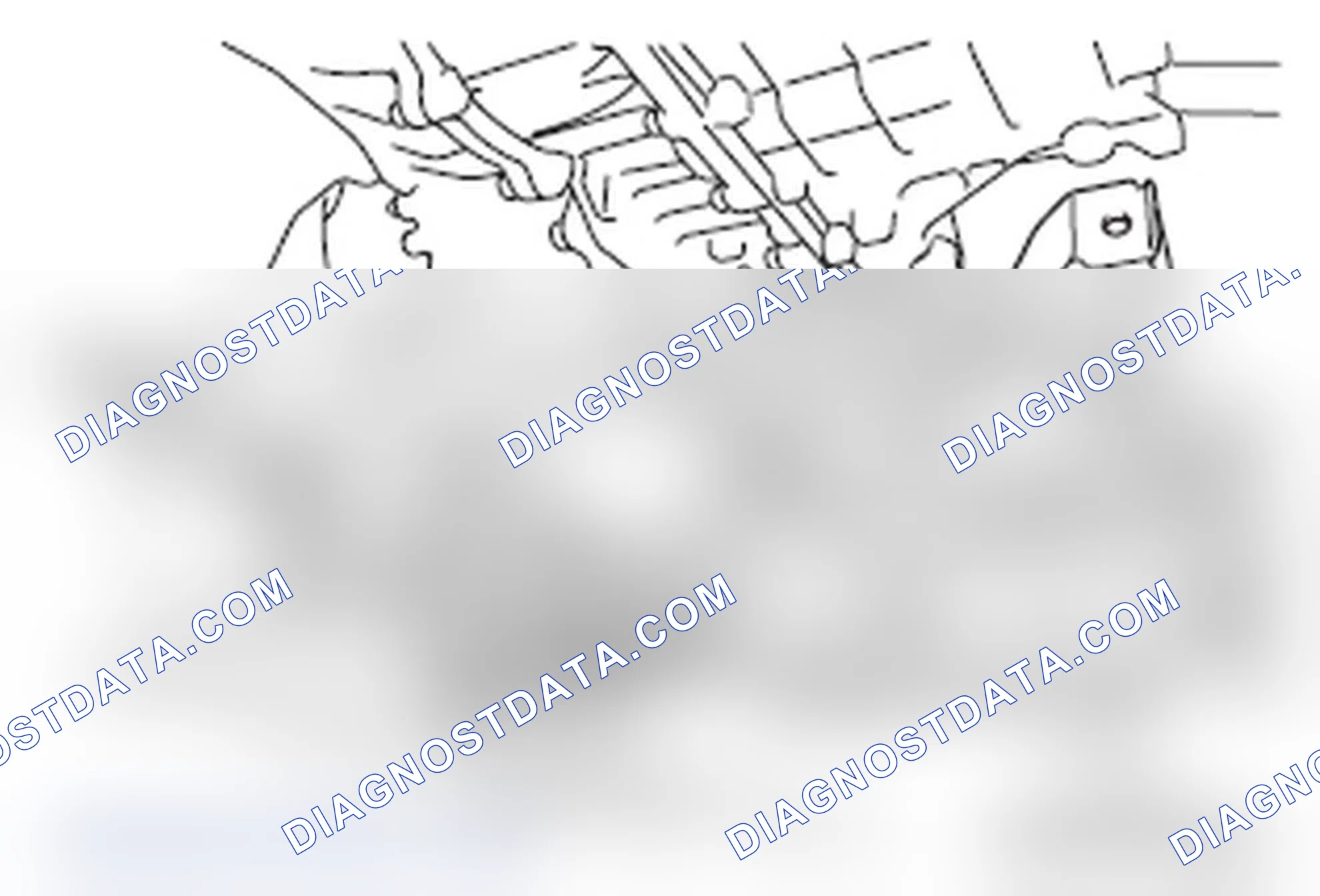 Scheme 849: << C >> FRONT AXLE CROSSMEMBER ASSEMBLY REMOVAL
