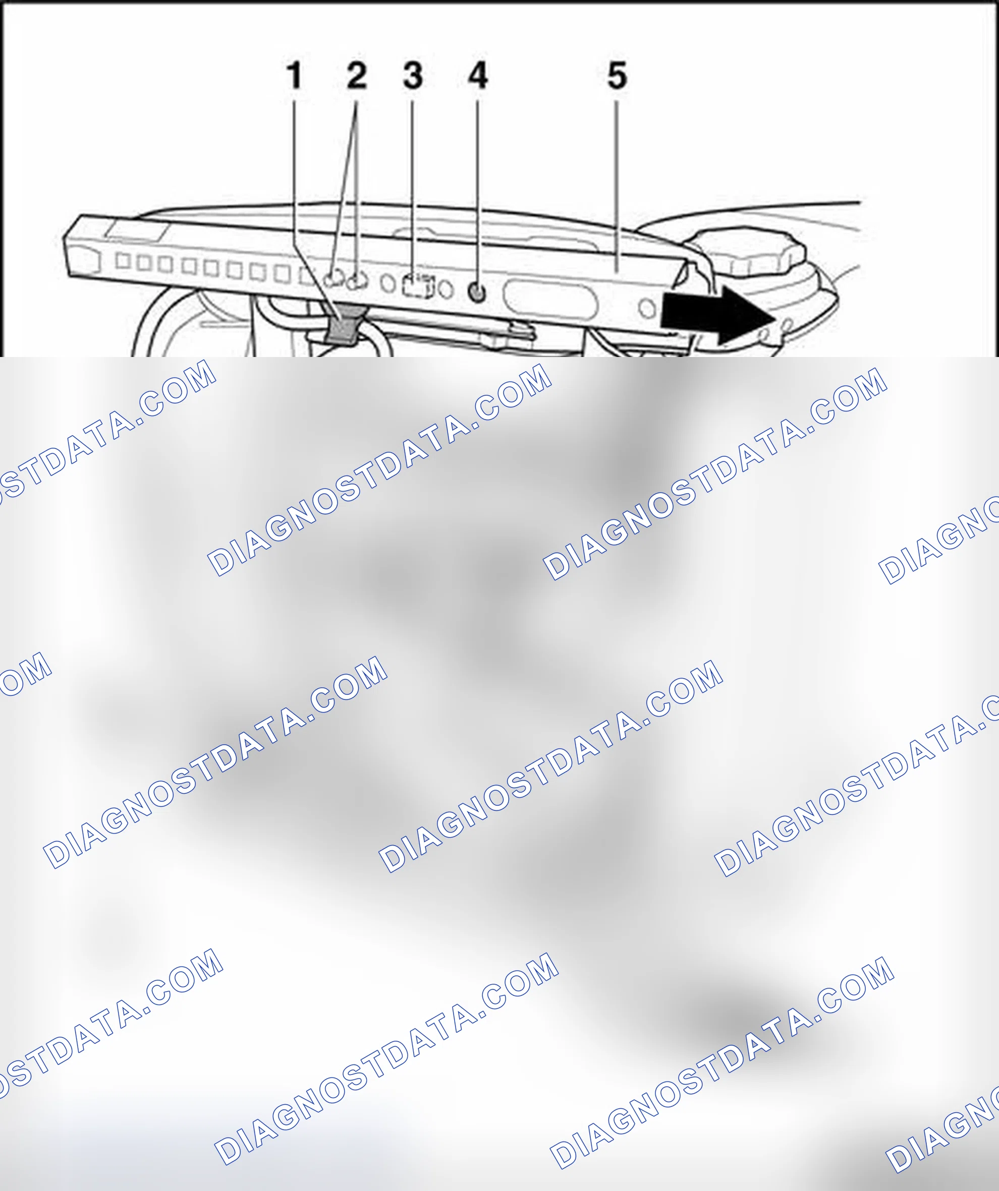Scheme 237: Easy-entry facility (manual), removing and installing