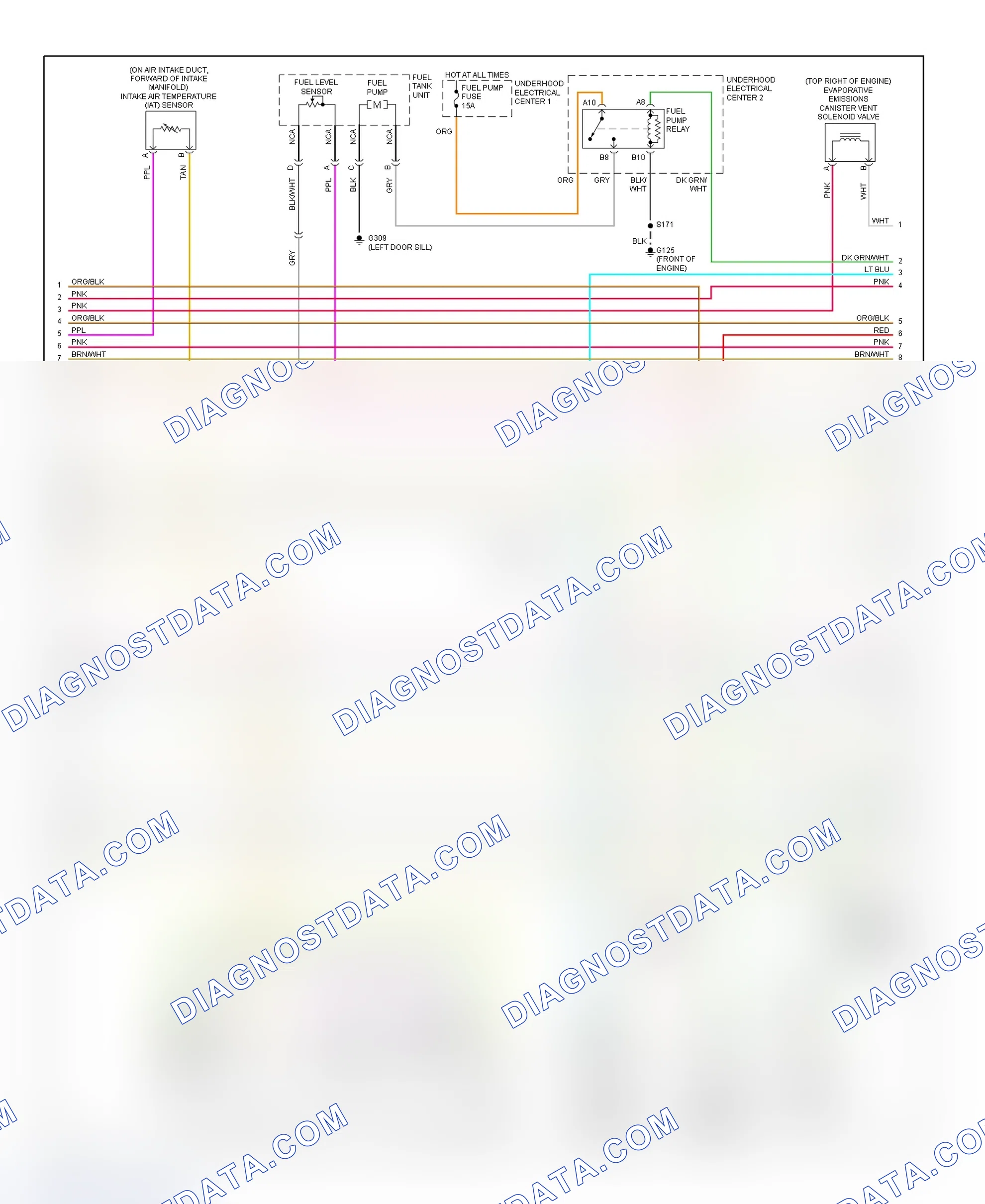 Scheme 25: PCM Wiring Diagram (Camaro & Firebird - 3.8L - 3 Of 4)