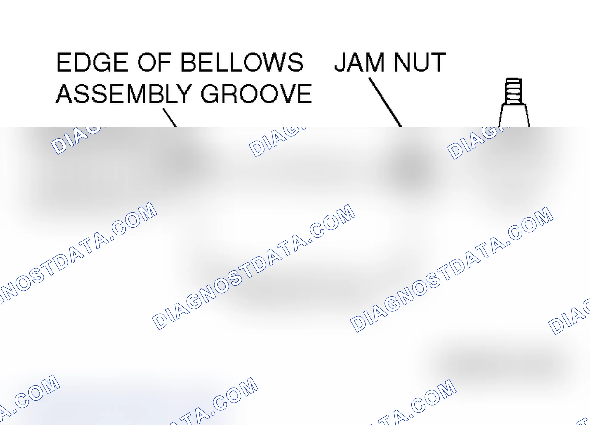 Scheme 189: >> O << TIE ROD END/JAM NUT INSTALLATION