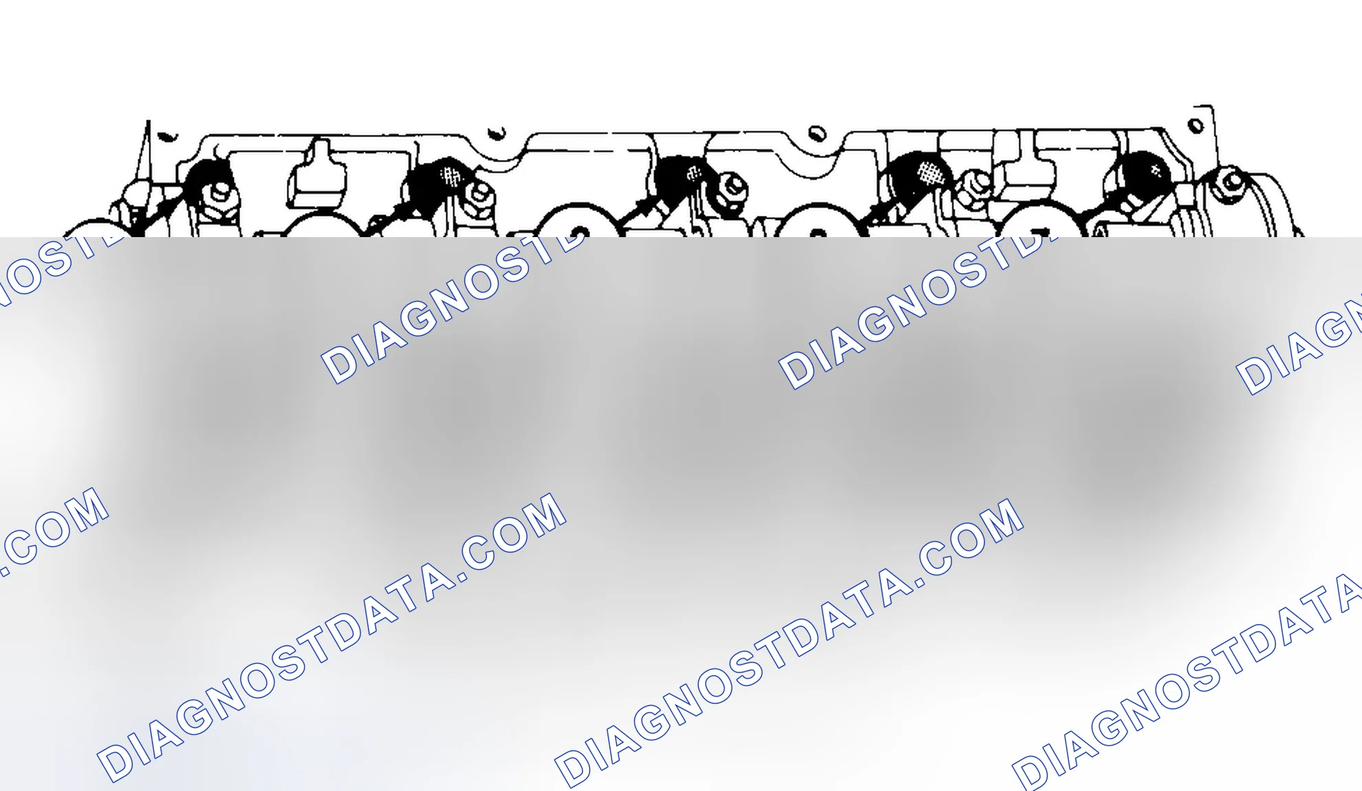 Scheme 7: Typical Cylinder Head Tightening or Loosening Sequence