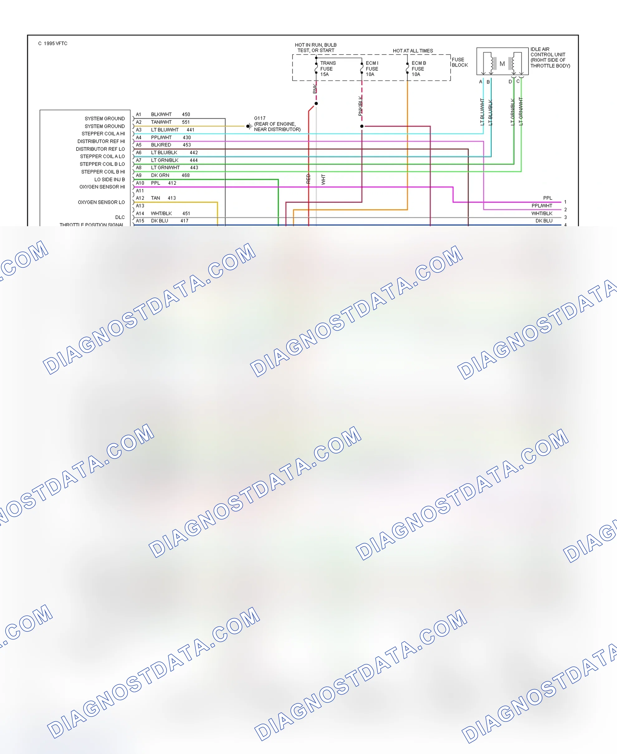 Scheme 106: Wiring Diagram (Van - 5.7L With 4L60-E - 1 Of 3)