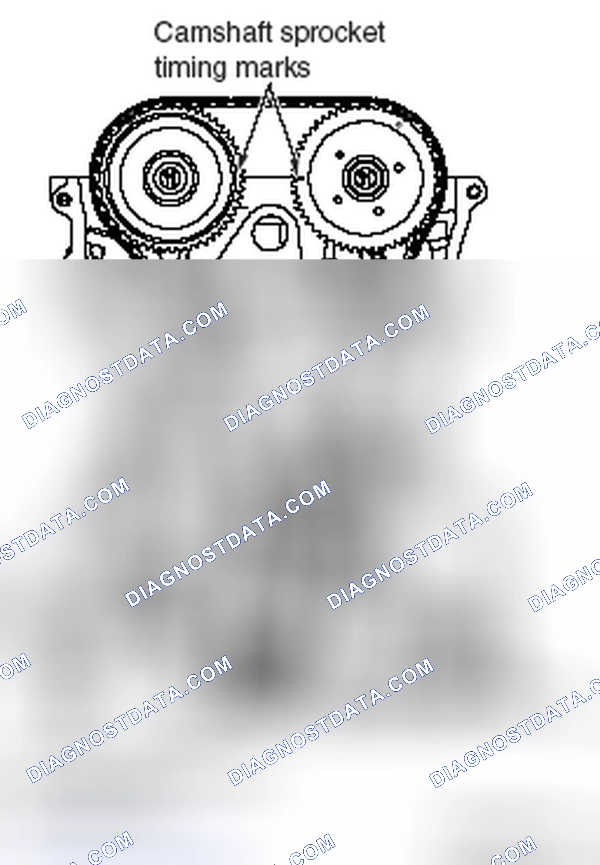 Scheme 54: F: TIMING CHAIN TENSIONER REMOVAL