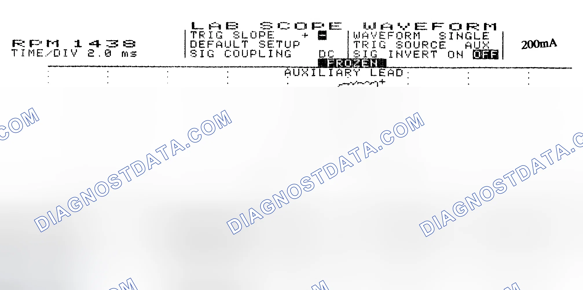 Scheme 15: Single Injector w/Normal Current Flow - Current Pattern