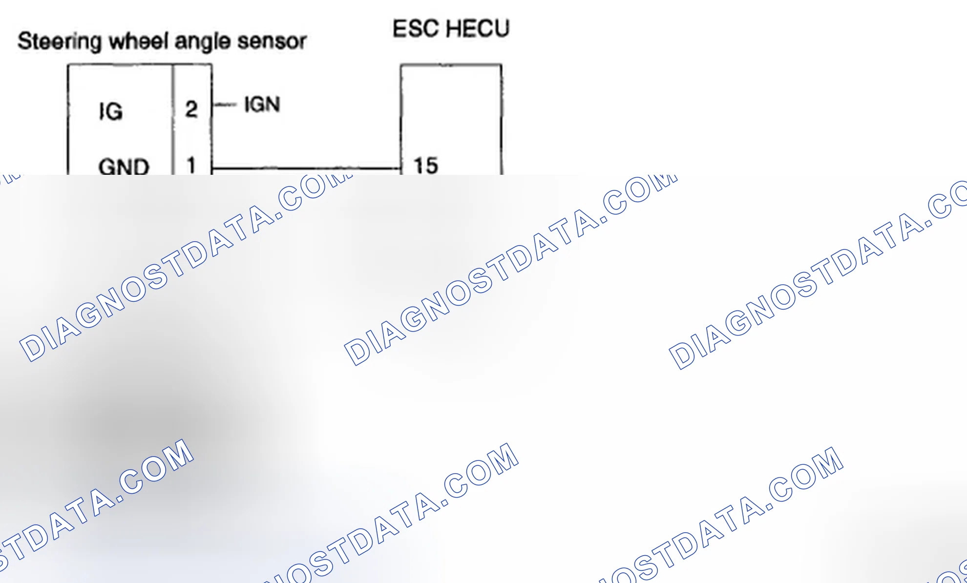 Scheme 87: CIRCUIT DIAGRAM (STEERING WHEEL SPEED ANGLE SENSOR)