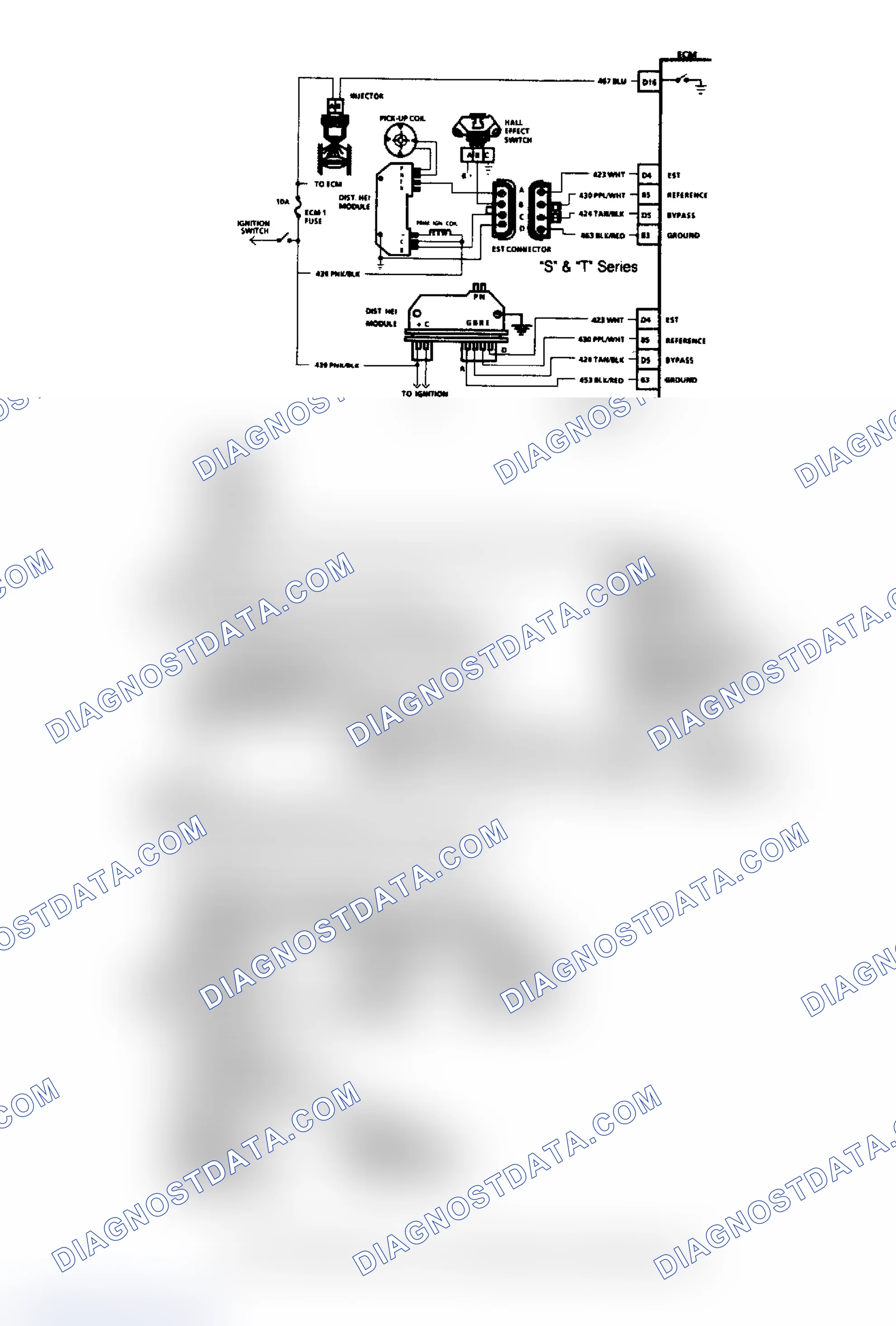Scheme 114: Chart A4, Injector Circuit Diagnosis (2.5L)