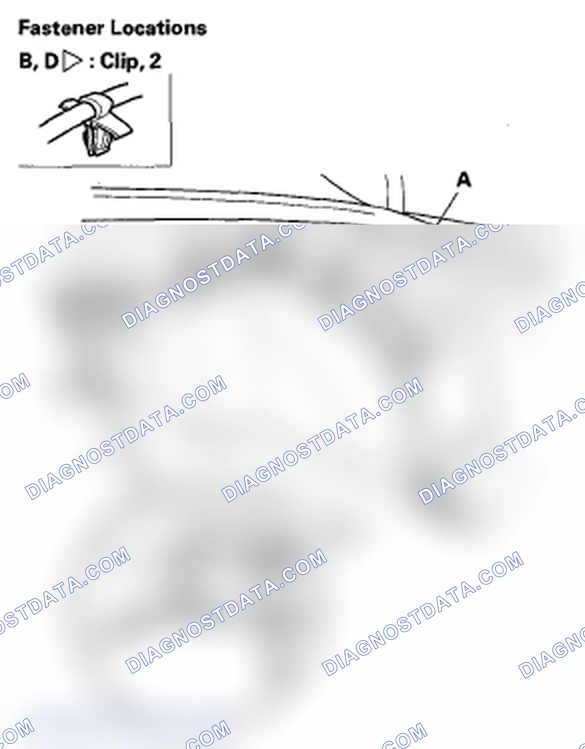Scheme 92: Trunk Lid Opener Cable Replacement
