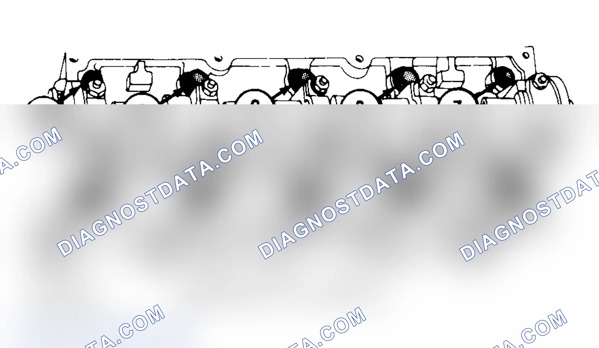 Scheme 3: Typical Cylinder Head Tightening or Loosening Sequence