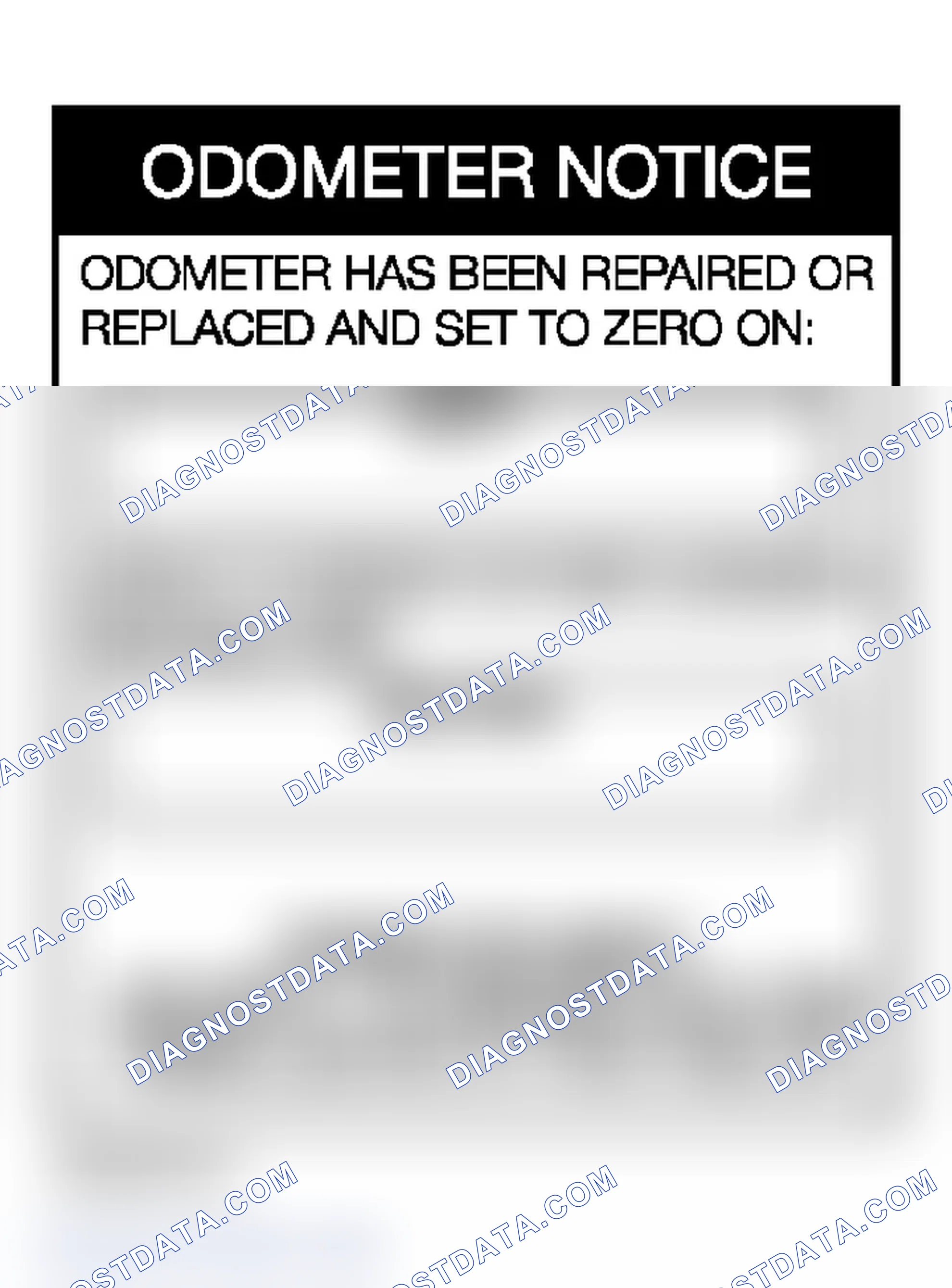 Scheme 153: Federal Odometer Disclosure Requirement 92-513