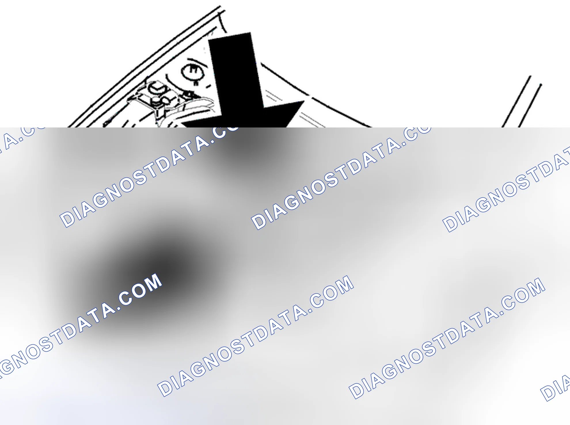 Scheme 249: Removing knock sensor (KS)