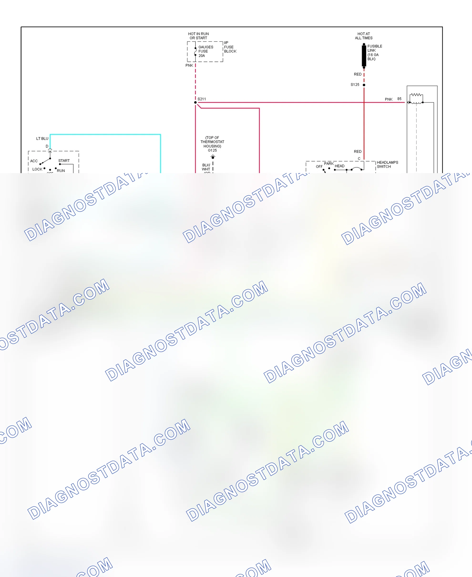 Scheme 21: Forward Control (Motorhome Chassis - With Dual Headlights & Daytime Running Lights)