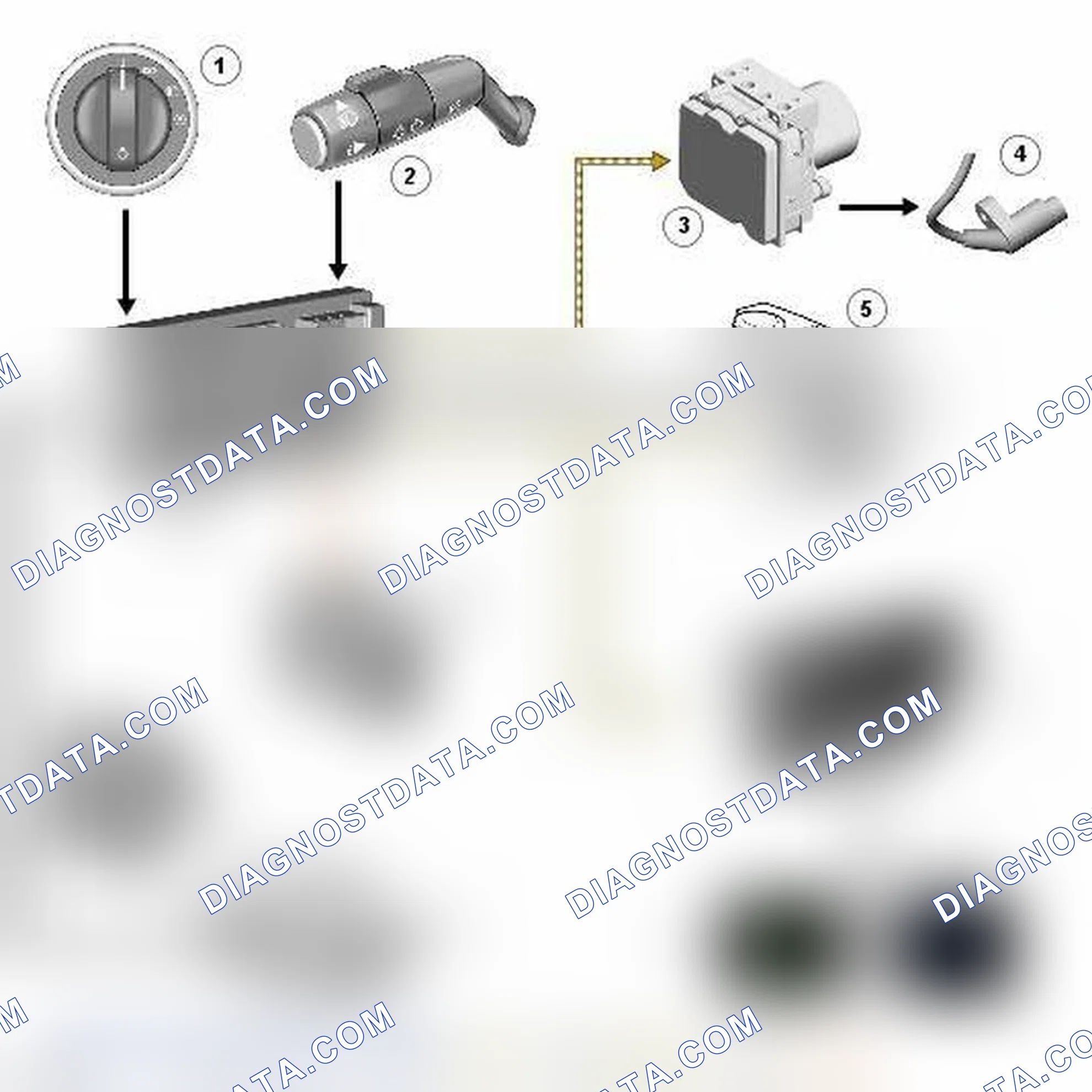 Scheme 8: AUTO HIGH BEAM CONTROL DIAGRAM
