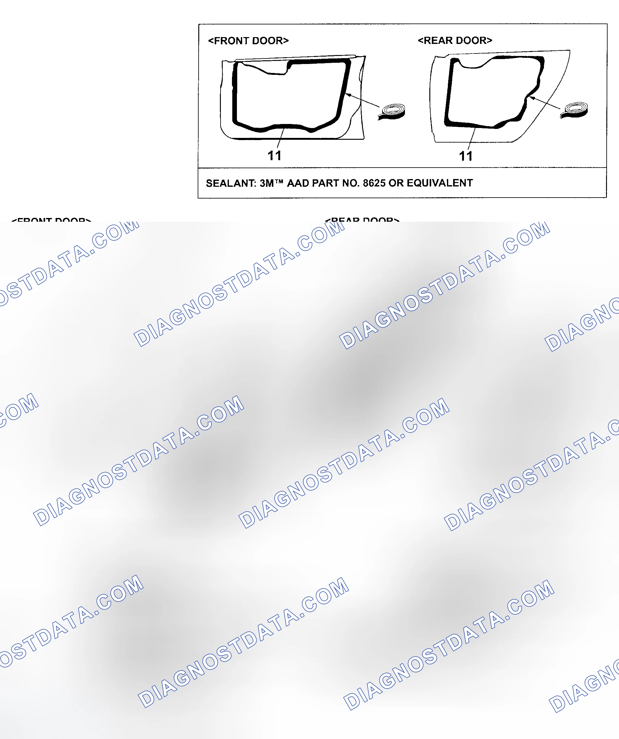 Scheme 3: DOOR TRIM & WATERPROOF FILM