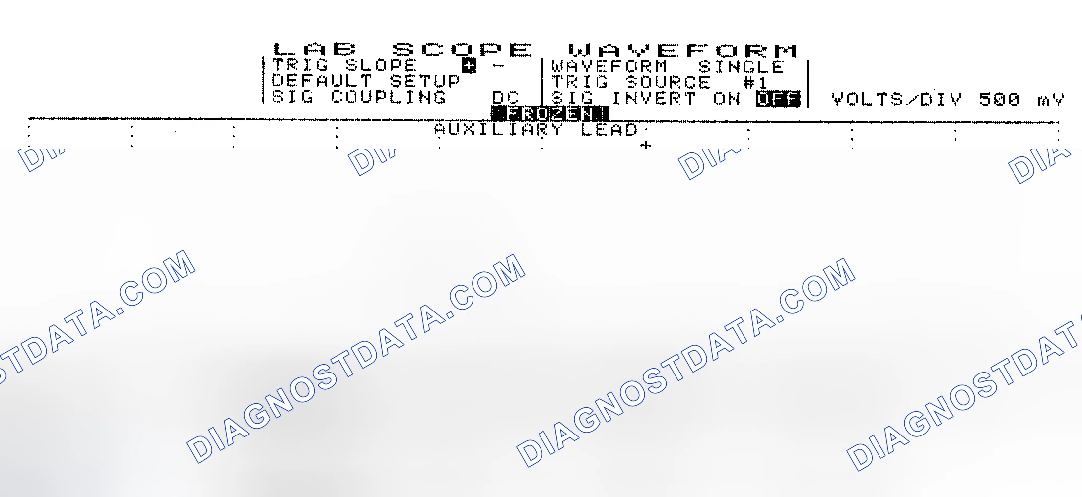 Scheme 10: Single Injector w/Excessive Current Flow - Current Pattern