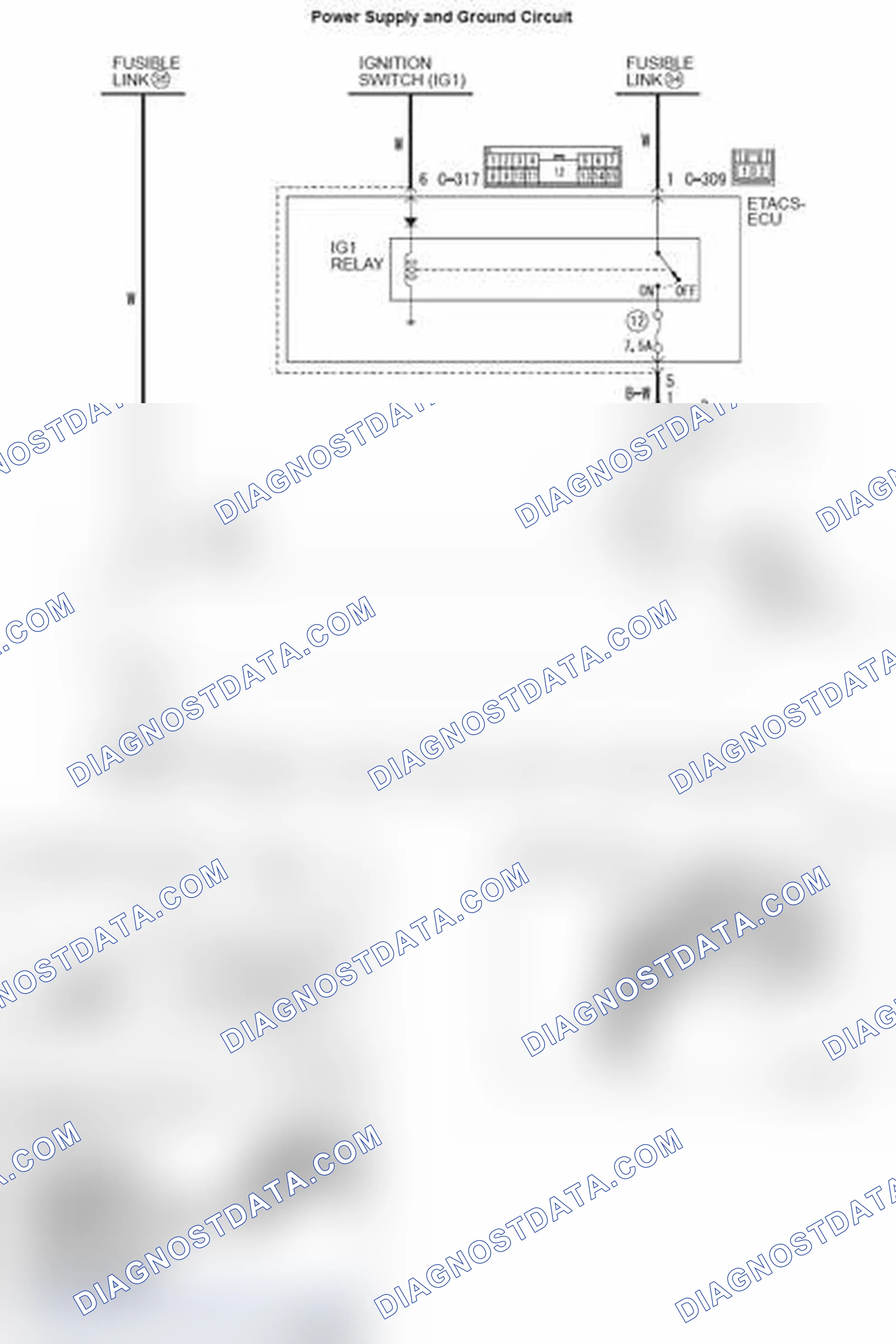 Scheme 17: DTC C1541: Power supply voltage abnormality (low voltage)