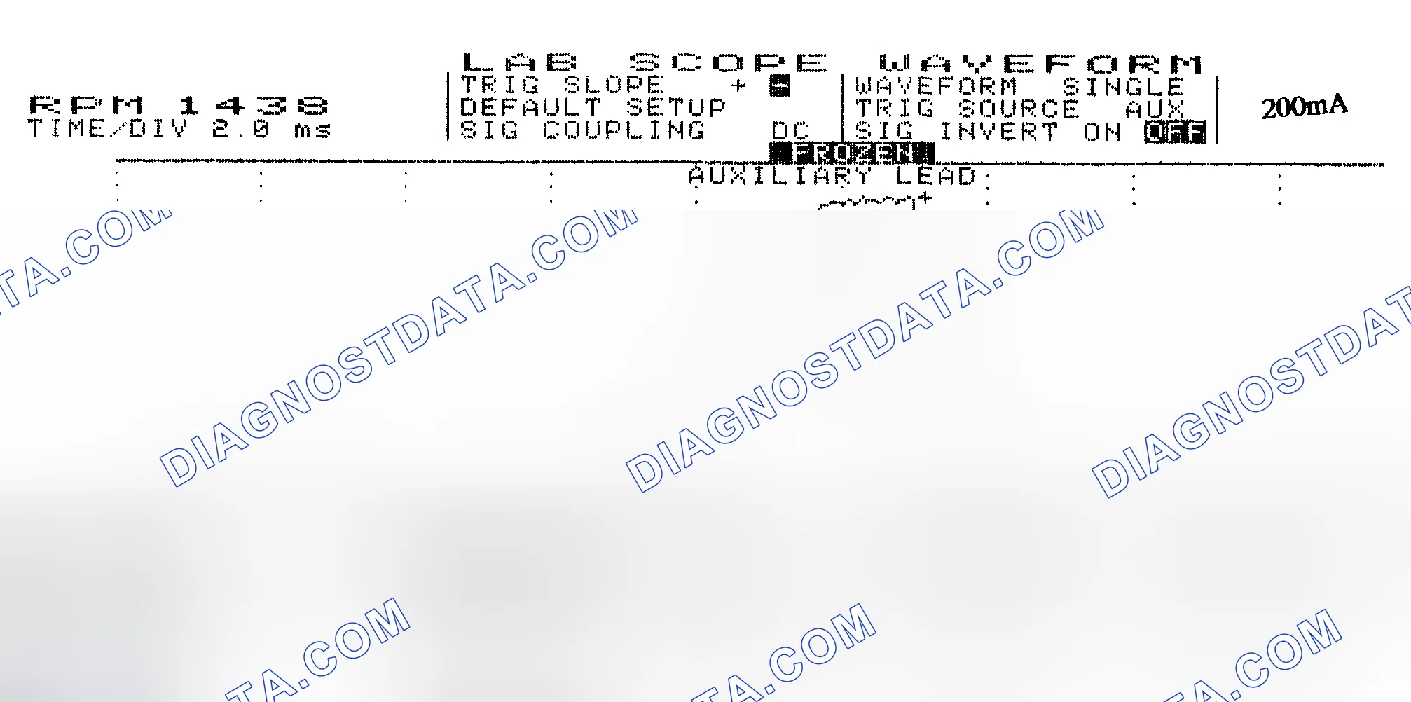 Scheme 15: Single Injector w/Normal Current Flow - Current Pattern