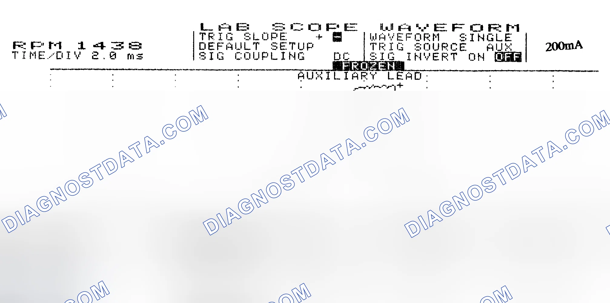 Scheme 15: Single Injector w/Normal Current Flow - Current Pattern