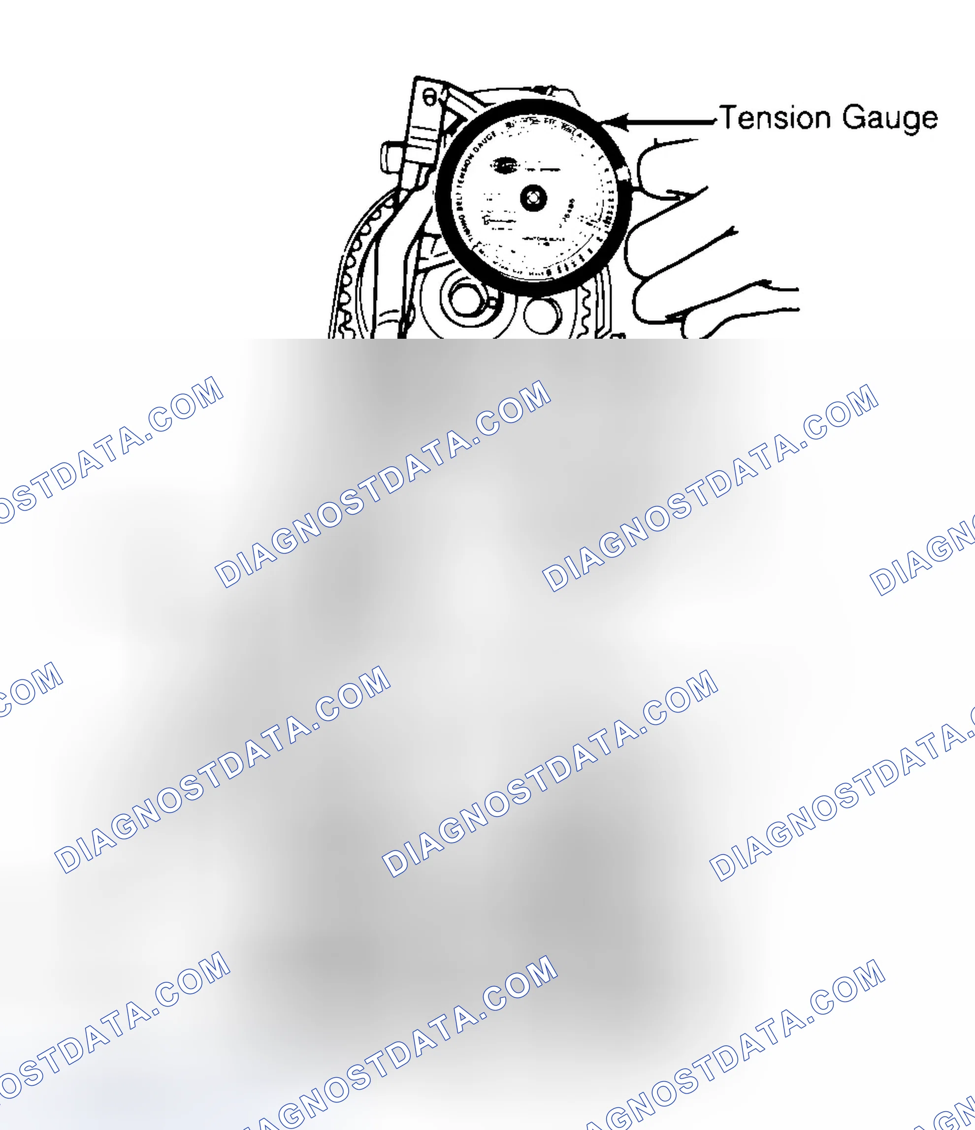 Scheme 3: Adjusting Typical Timing Belt Tension