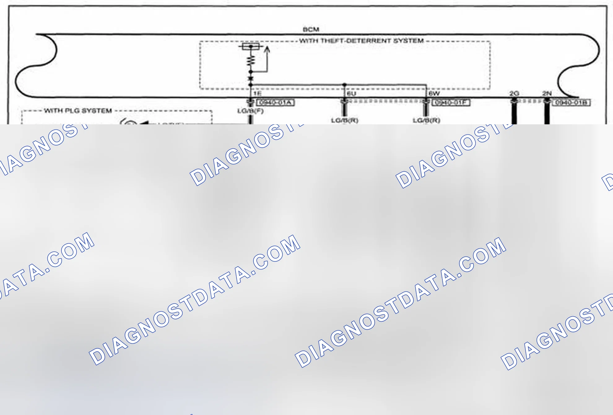 Scheme 400: BCM (Body Control Module) System Wiring Diagram - 0940-r (1 Of 2)