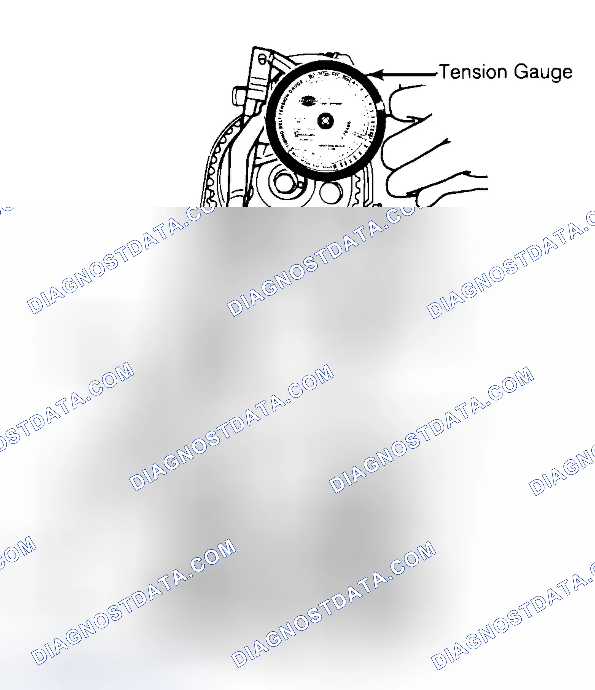 Scheme 3: Adjusting Typical Timing Belt Tension