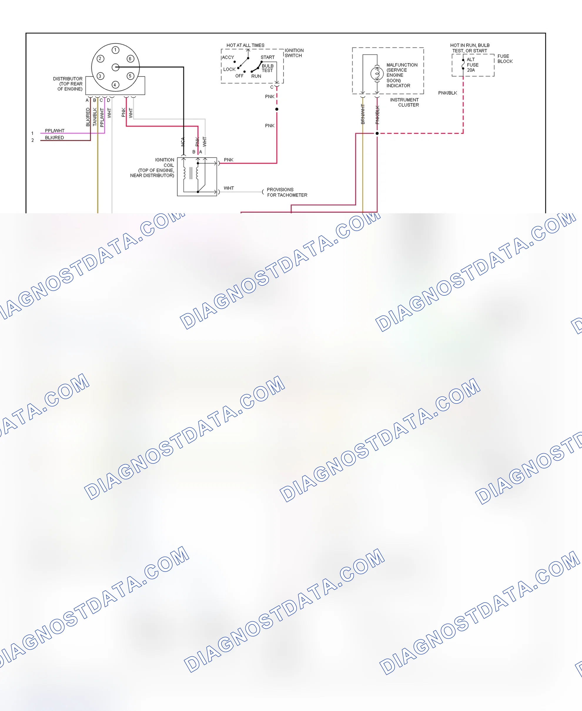 Scheme 25: Wiring Diagram ("P" Series - 4.3L With M/T - 2 Of 2)