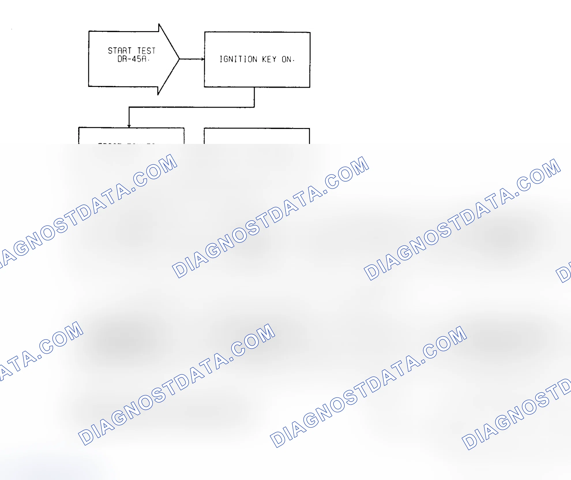 Scheme 187: Test DR-45A: Intermittent Test For Injector Circuits