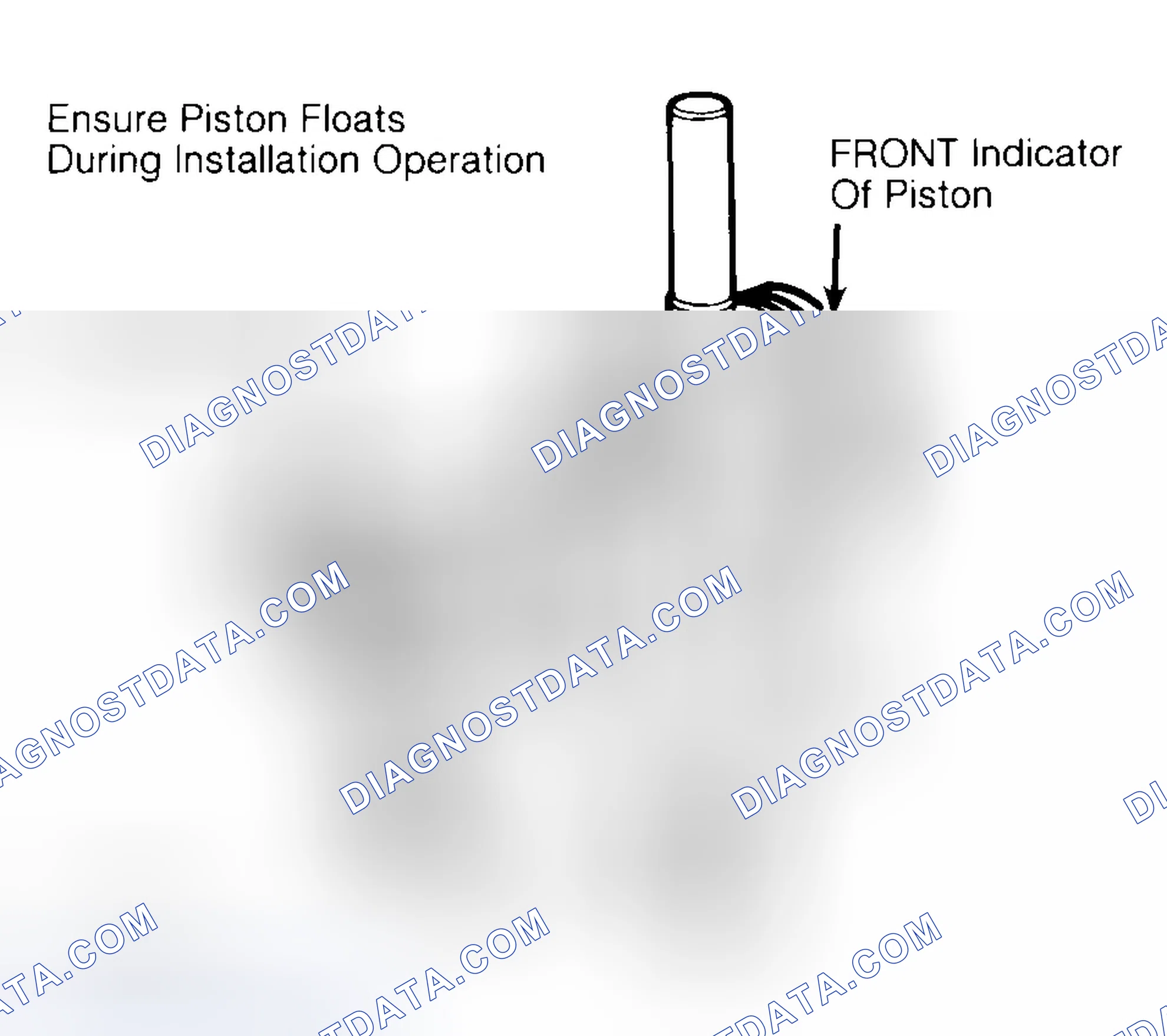 Scheme 12: Installing Typical Piston Pin