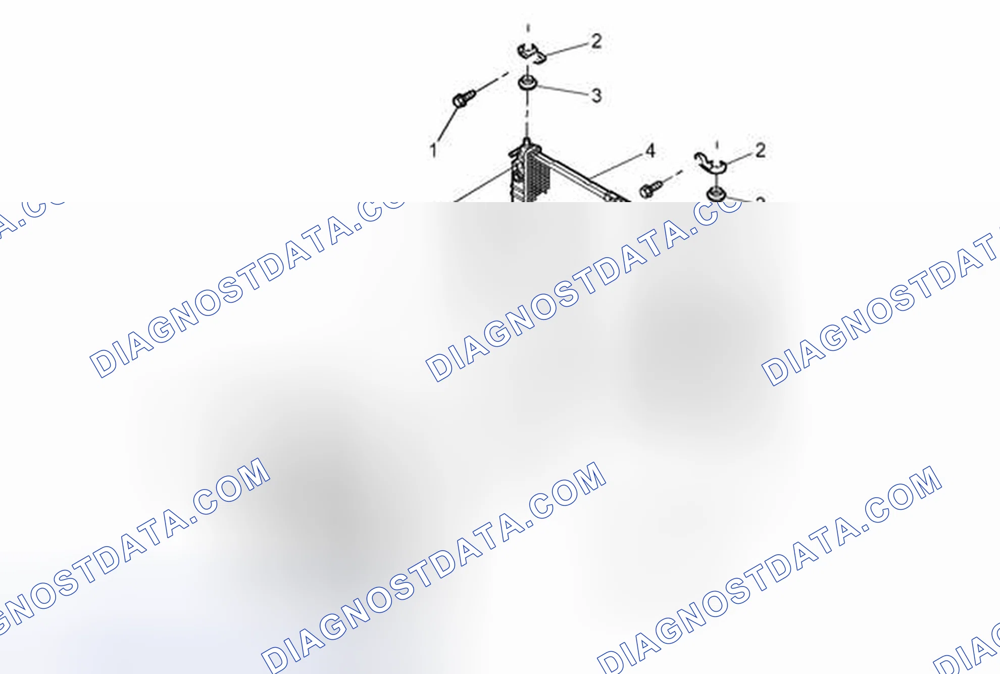 Scheme 6: Cooling System Component Views (Notchback)