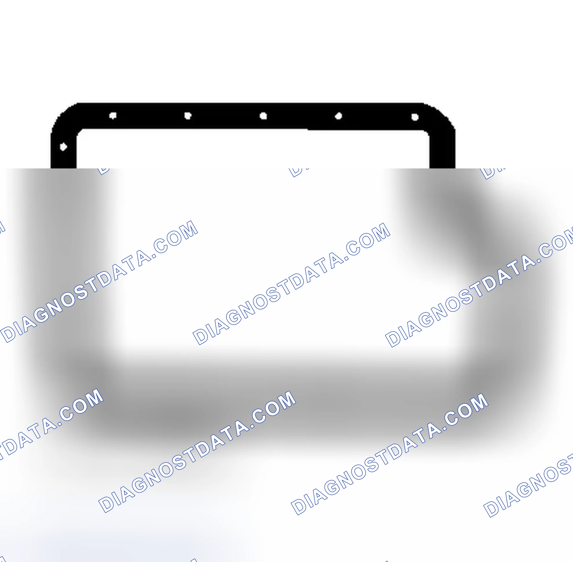 Scheme 18: Identifying Oil Pan Gasket (E4OD & 4R100)