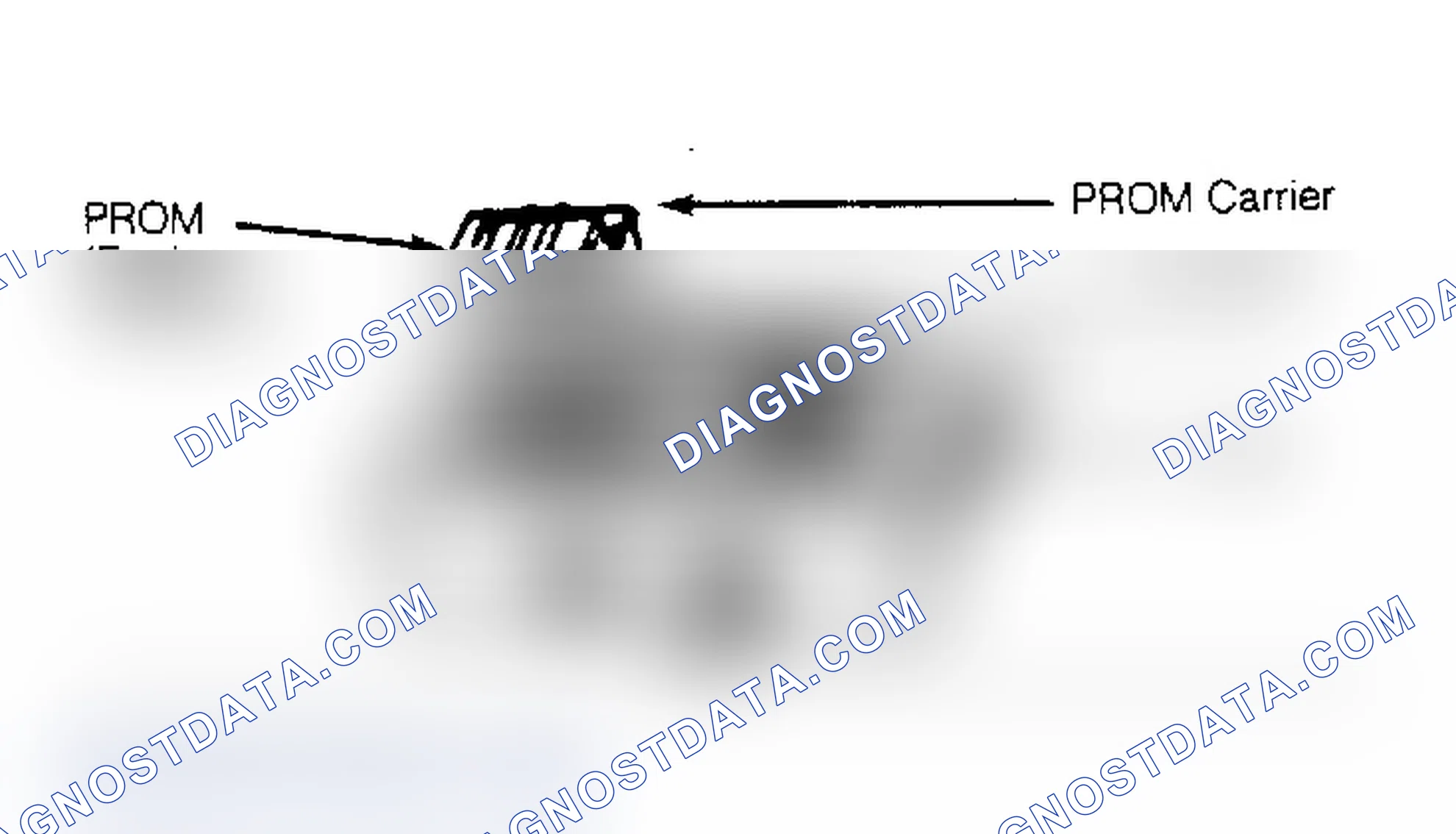 Scheme 2: View of ECM With PROM & CALPAC Replacement procedures are the same for both components.