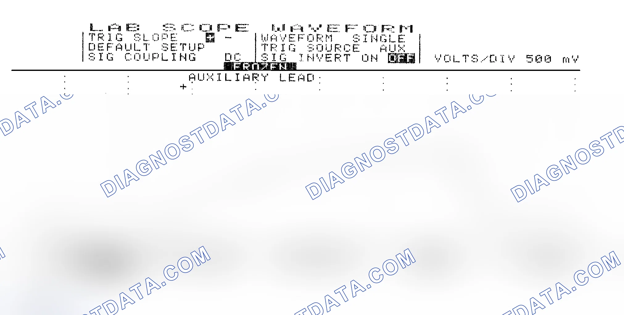 Scheme 14: Single Injector w/Excessive Current Flow - Current Pattern