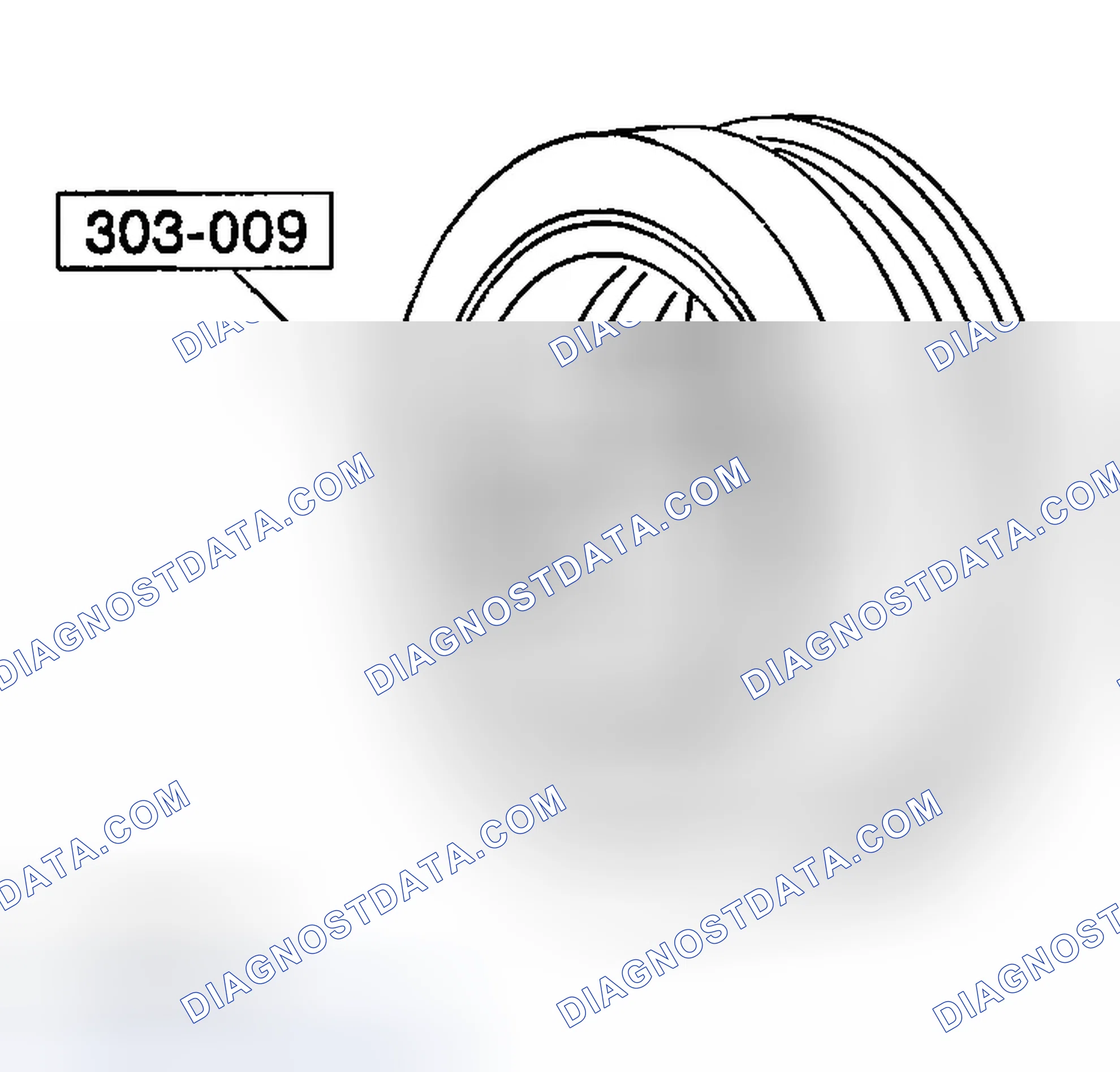 Scheme 631: Item 37: Crankshaft Pulley Disassembly Note