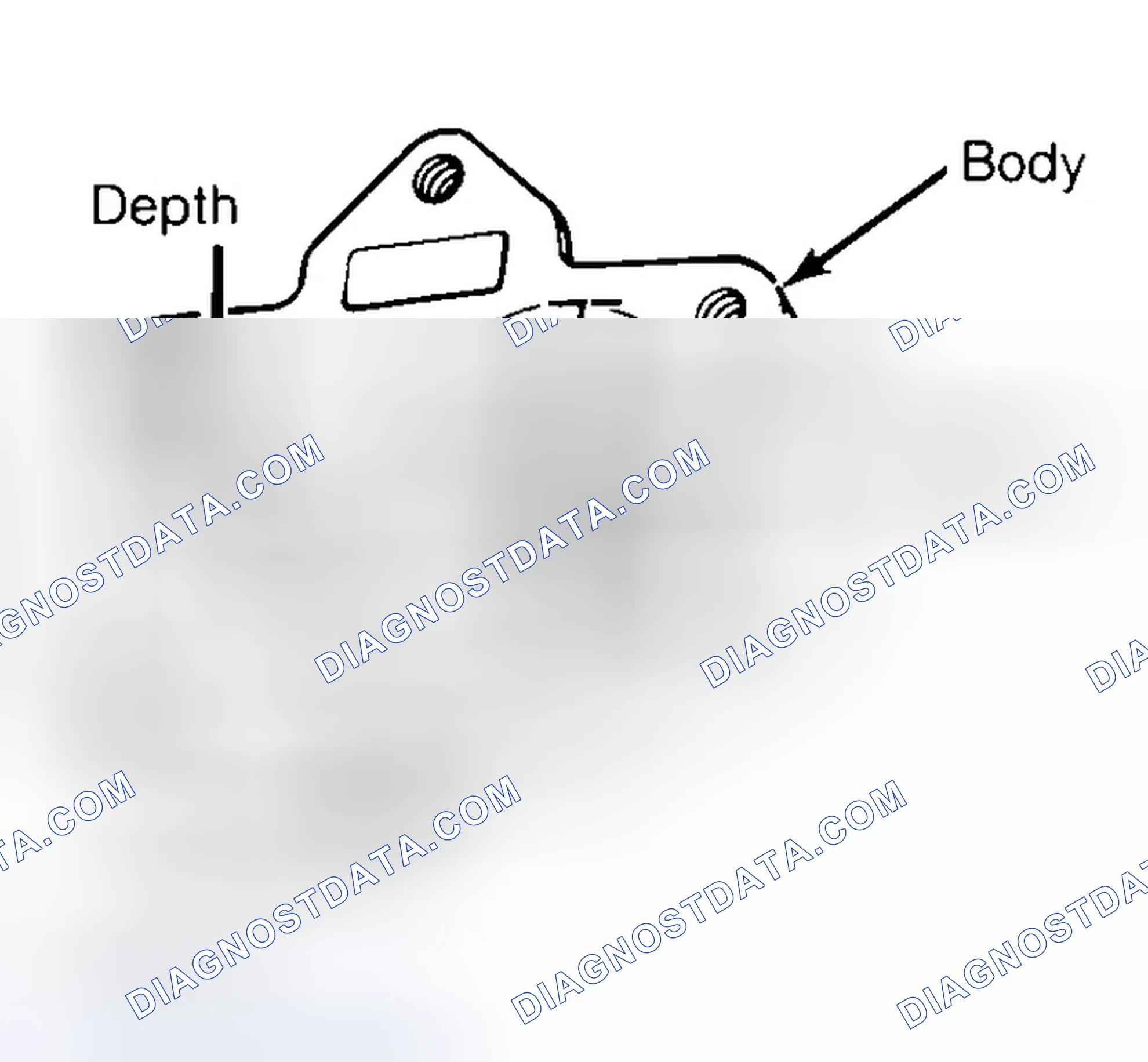 Scheme 35: Measuring Oil Pump Gear Cavity