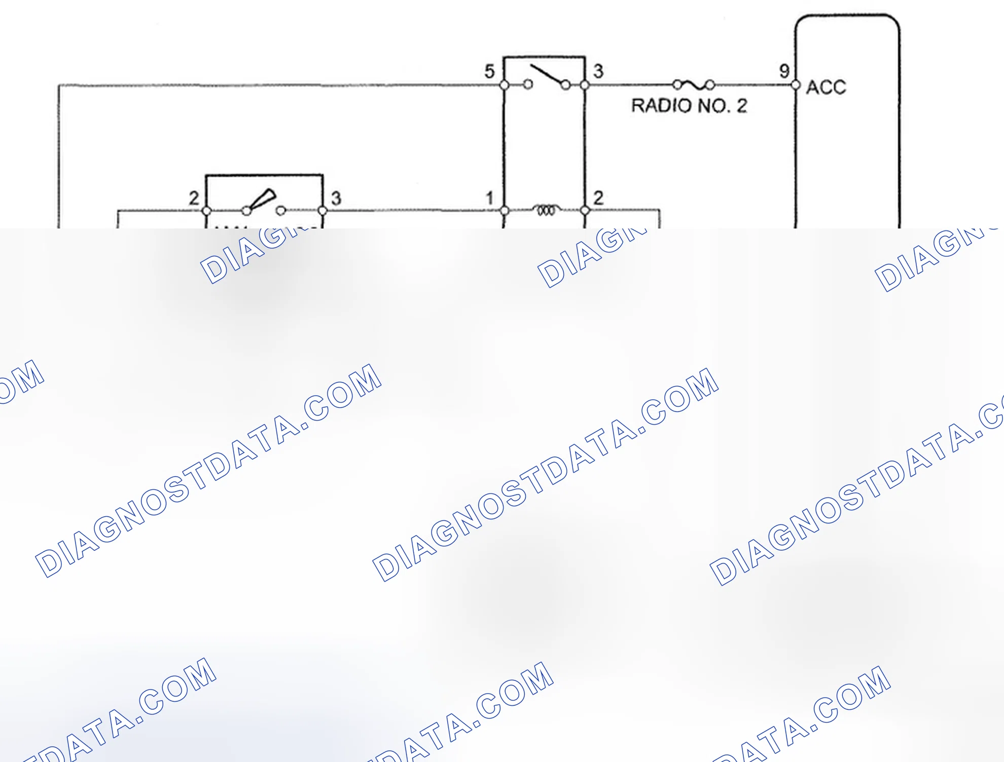 Scheme 88: ACC Power Source Circuit - Wiring Diagram
