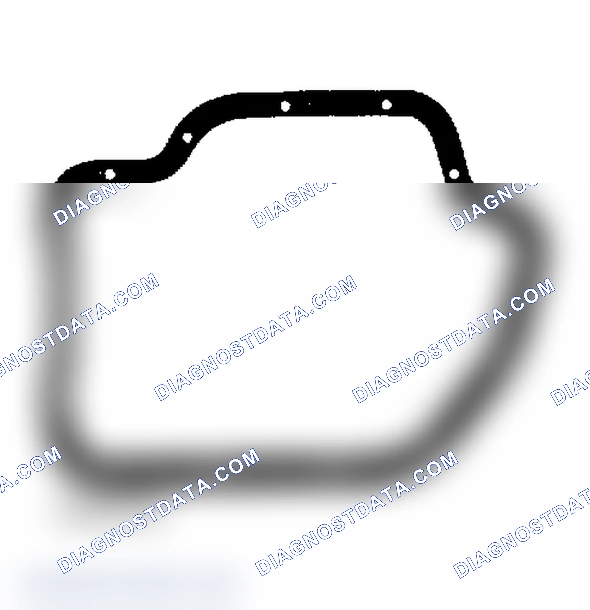 Scheme 58: Identifying Oil Pan Gasket (Hydra-Matic 400/475/3L80)