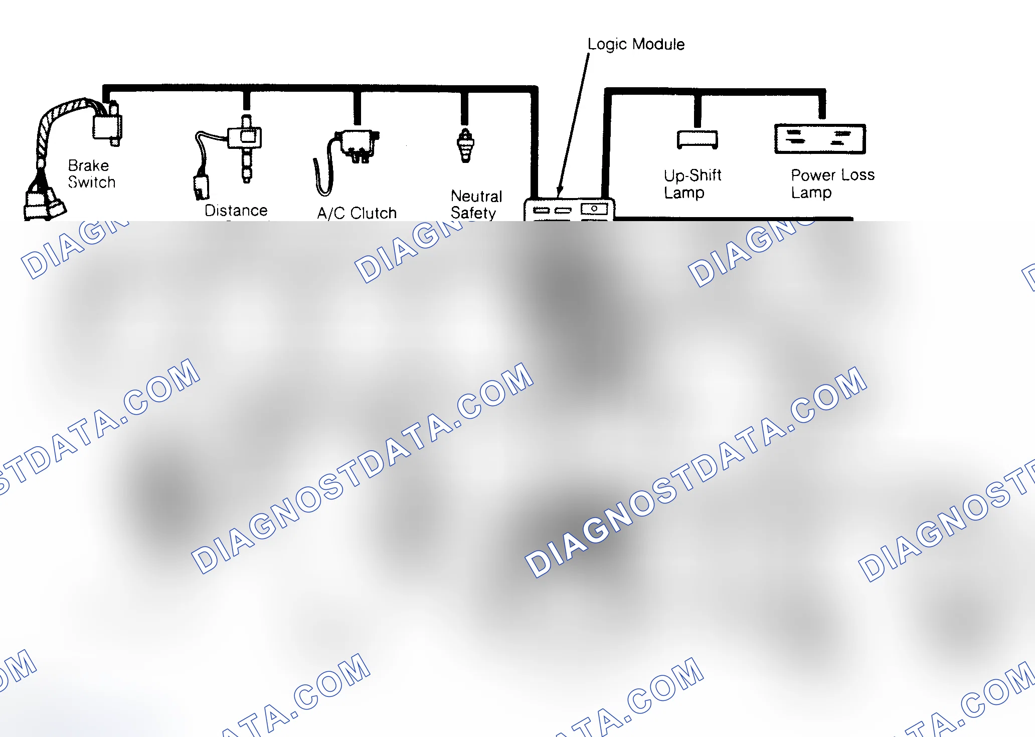 Scheme 100: Turbo Computer, Input Sensors & Output Devices Schematic