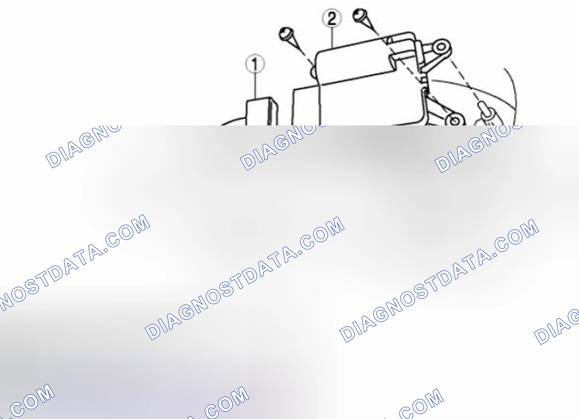 Scheme 19: Driver's Side Air Mix Actuator