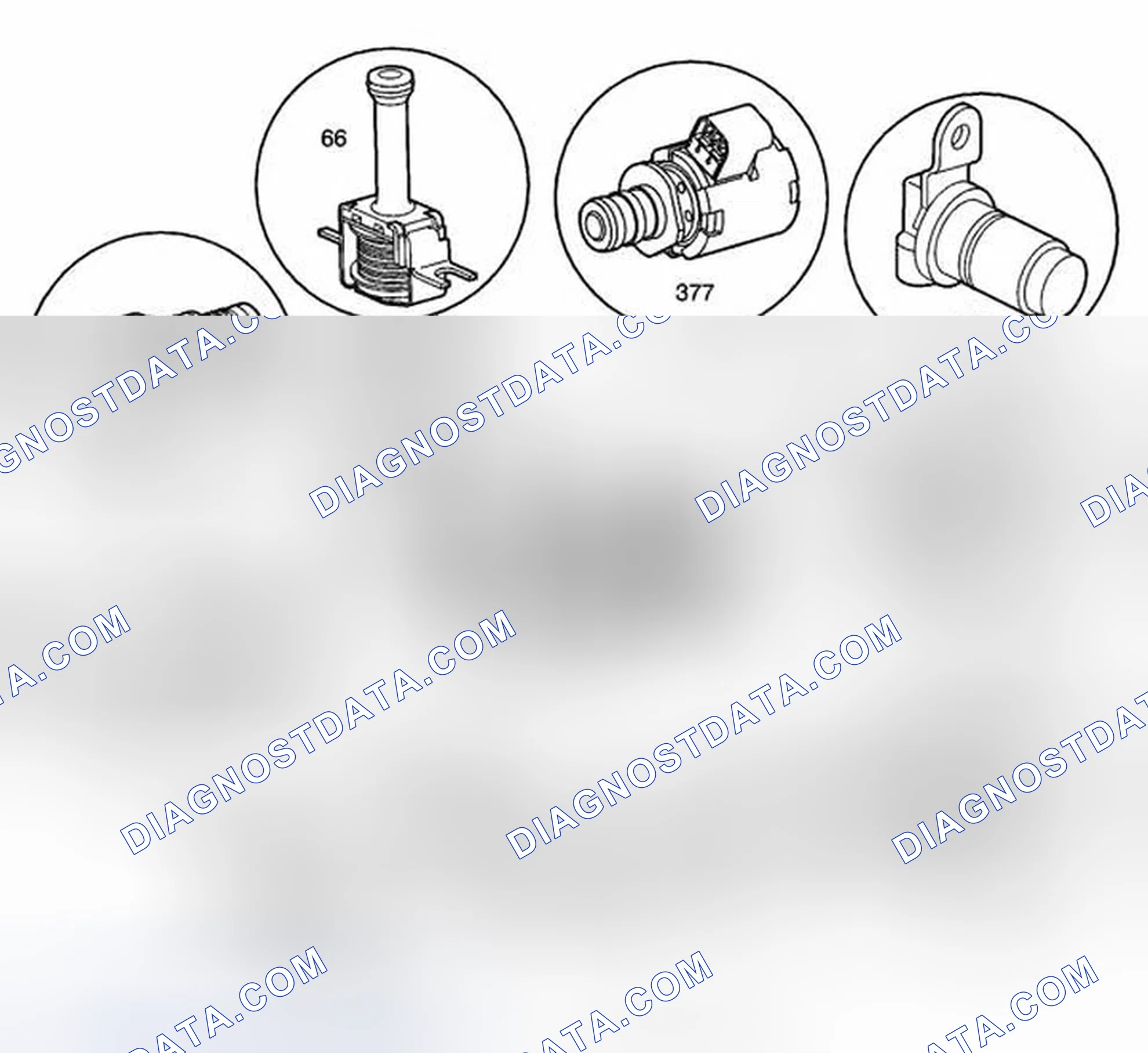Scheme 621: Automatic Transmission Electronic Component Views
