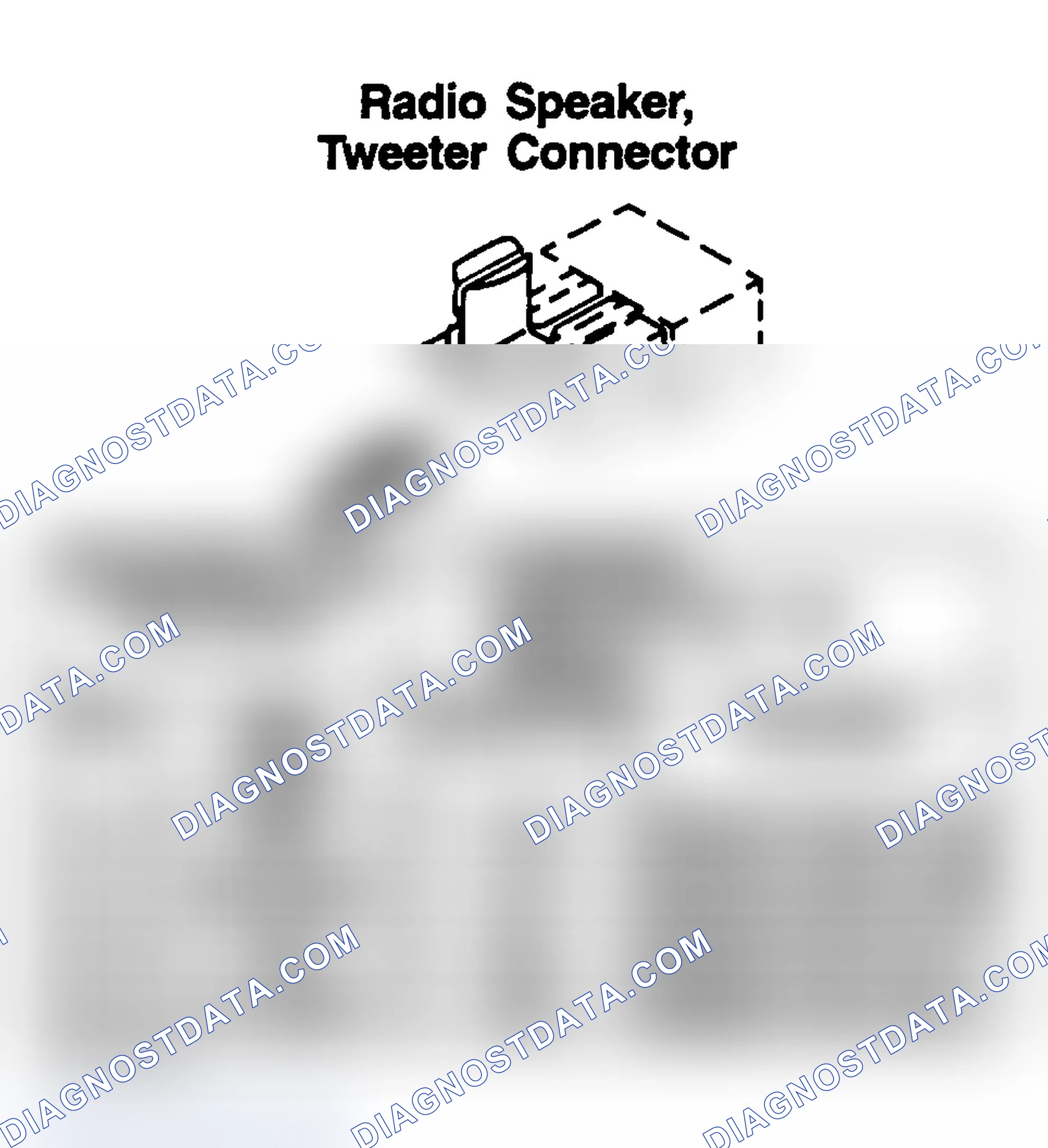 Scheme 233: RADIO SPEAKER (TWEETER)