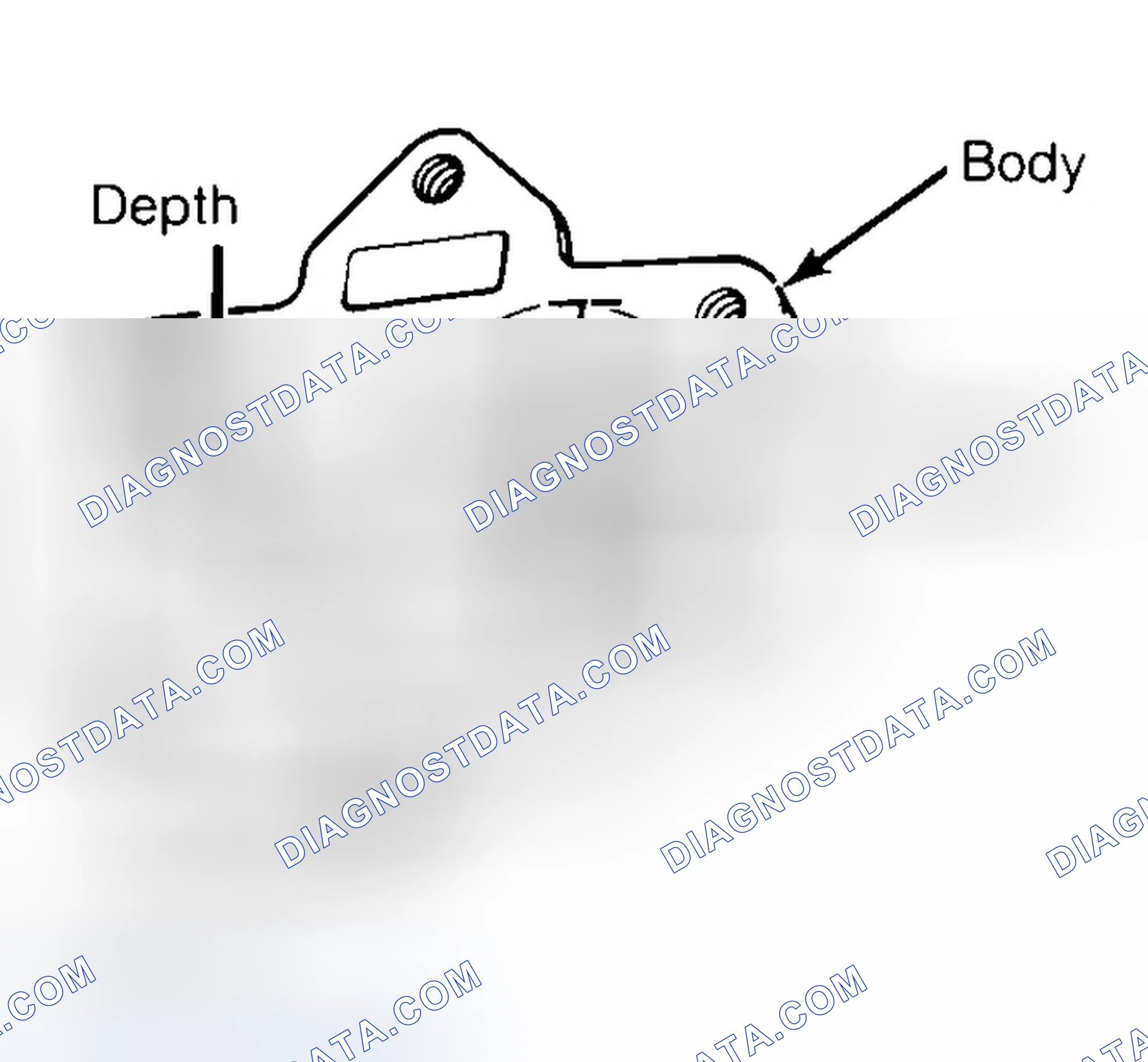 Scheme 35: Measuring Oil Pump Gear Cavity