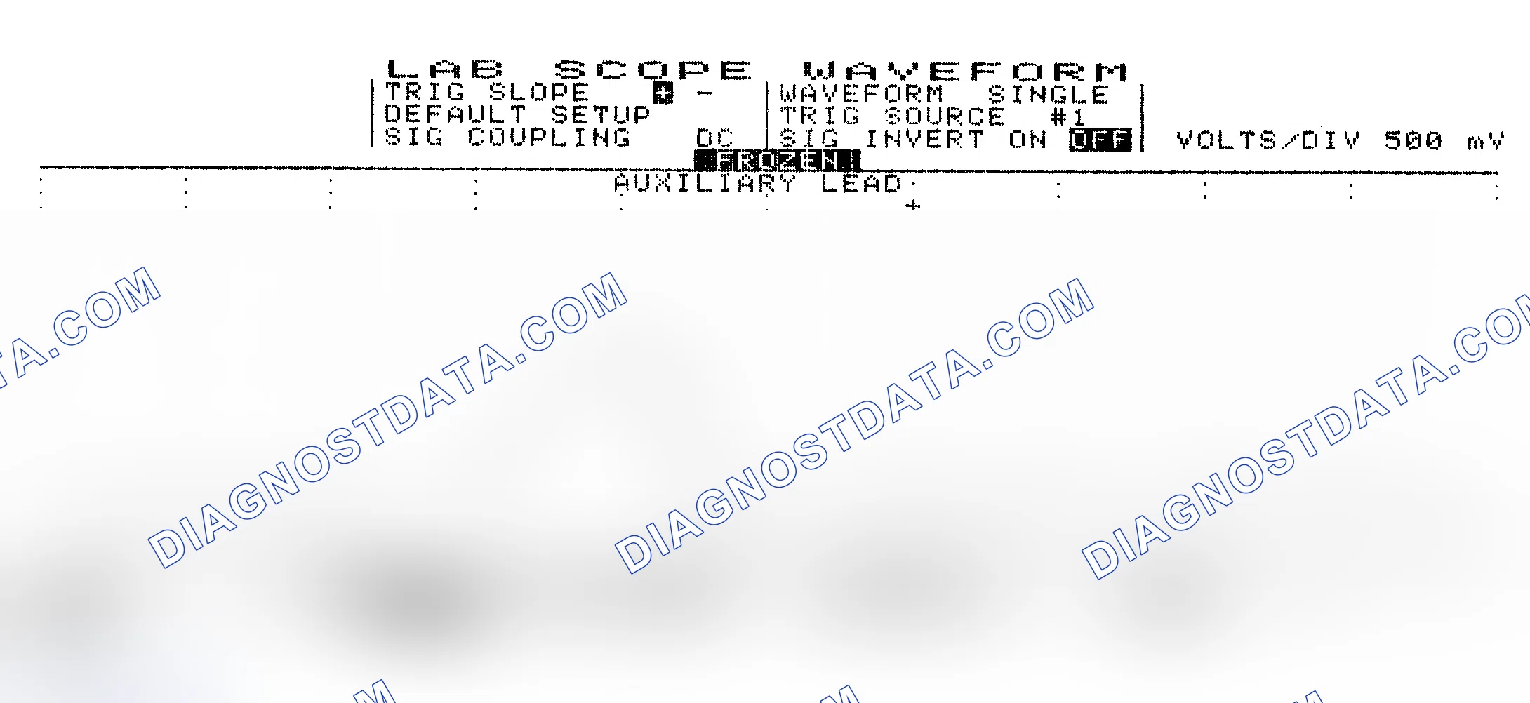 Scheme 10: Single Injector w/Excessive Current Flow - Current Pattern