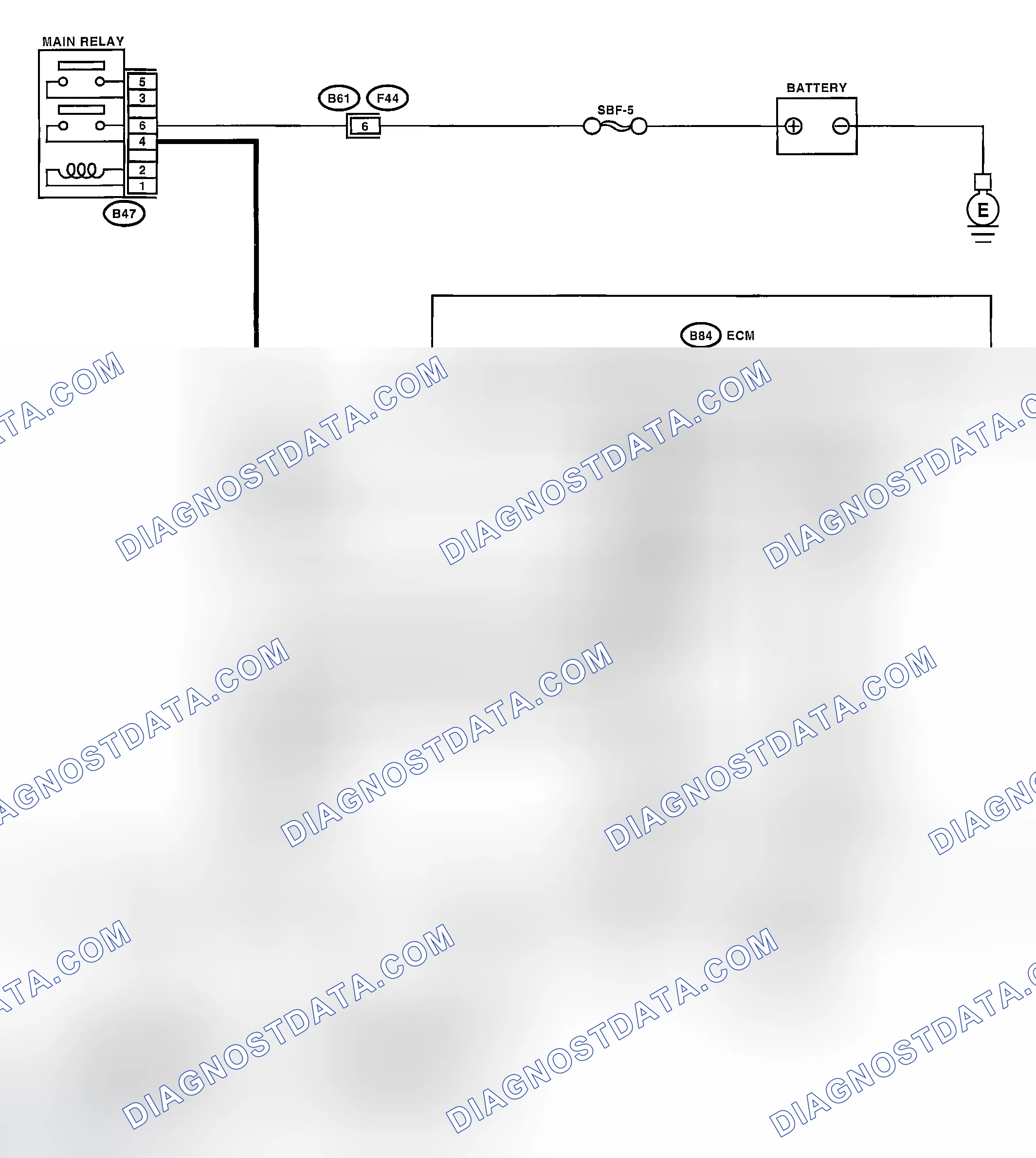 Scheme 964: WIRING DIAGRAM