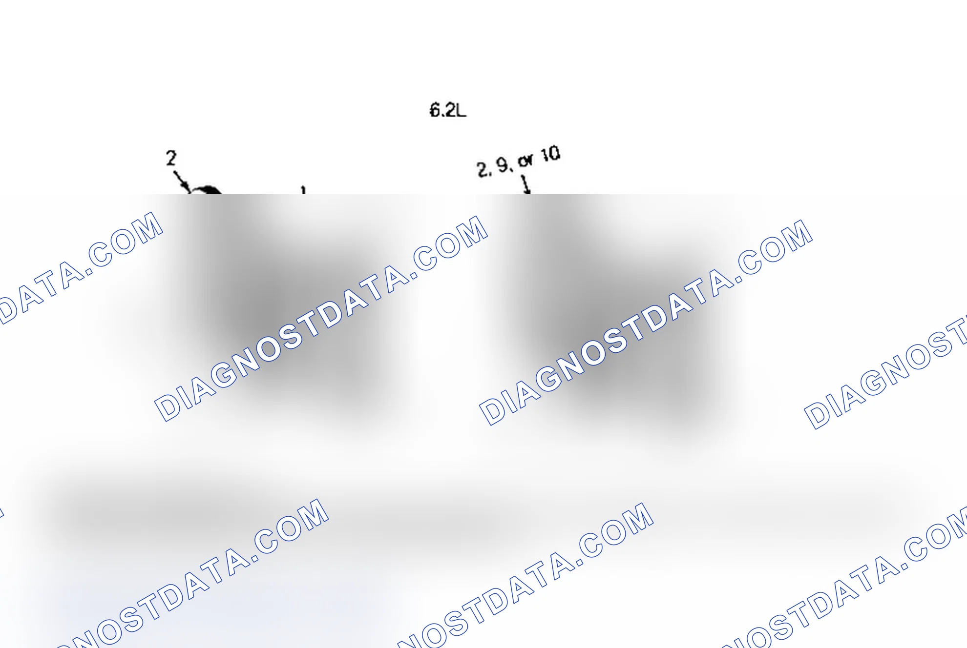Scheme 4: SERPENTINE BELT ROUTING (6.2L DIESEL/7.4L GAS)